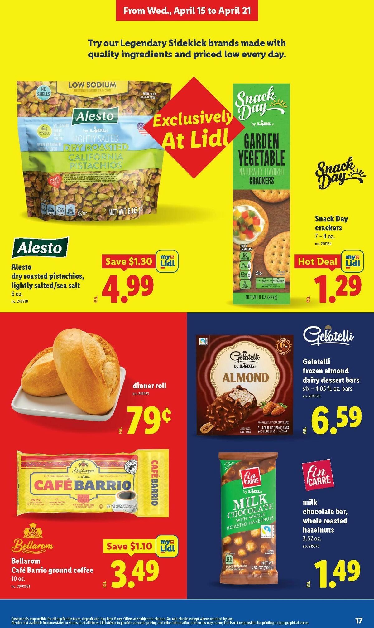 LIDL Weekly Ad from April 15