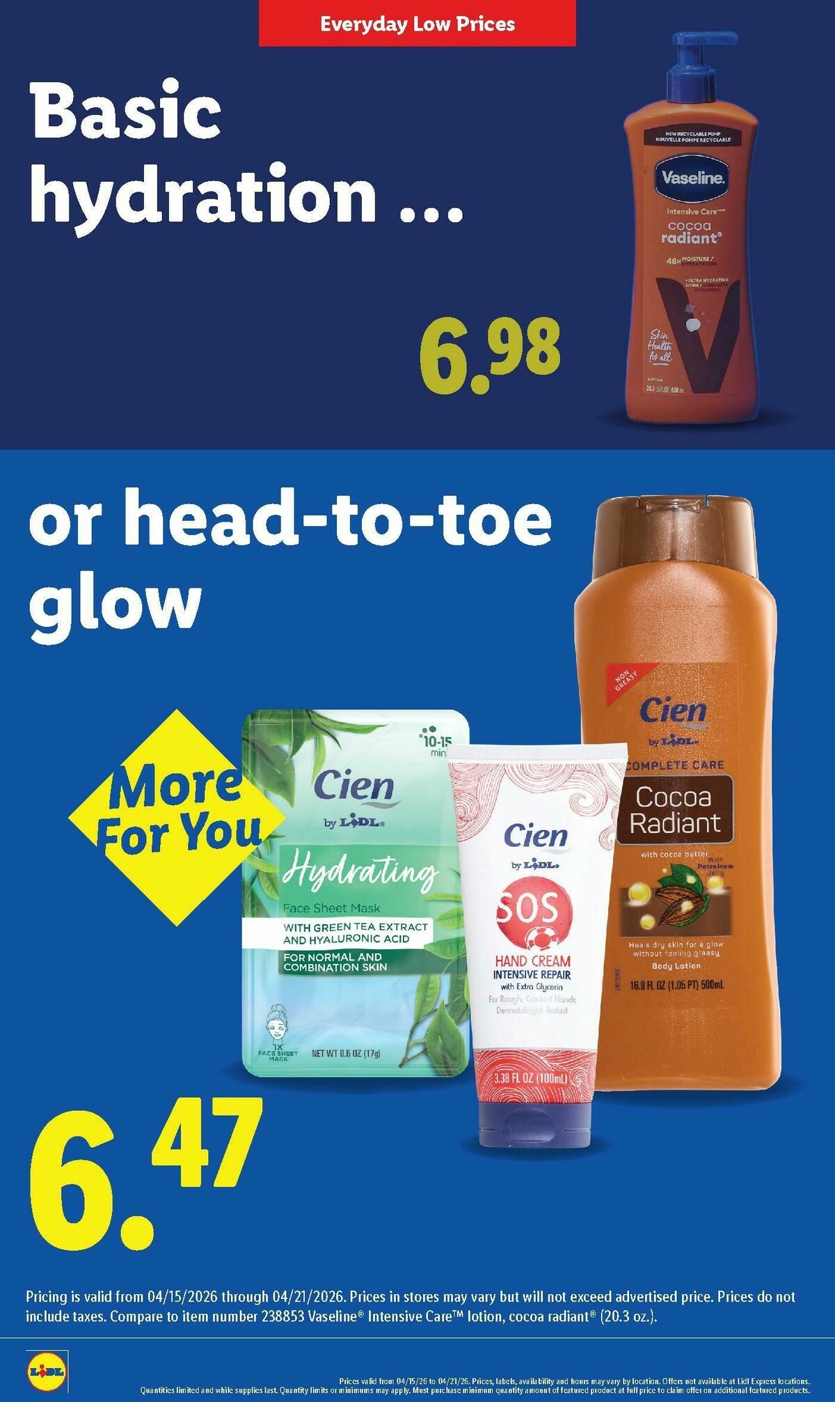 LIDL Weekly Ad from April 15
