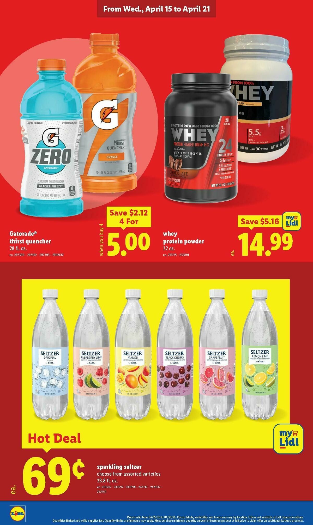 LIDL Weekly Ad from April 15