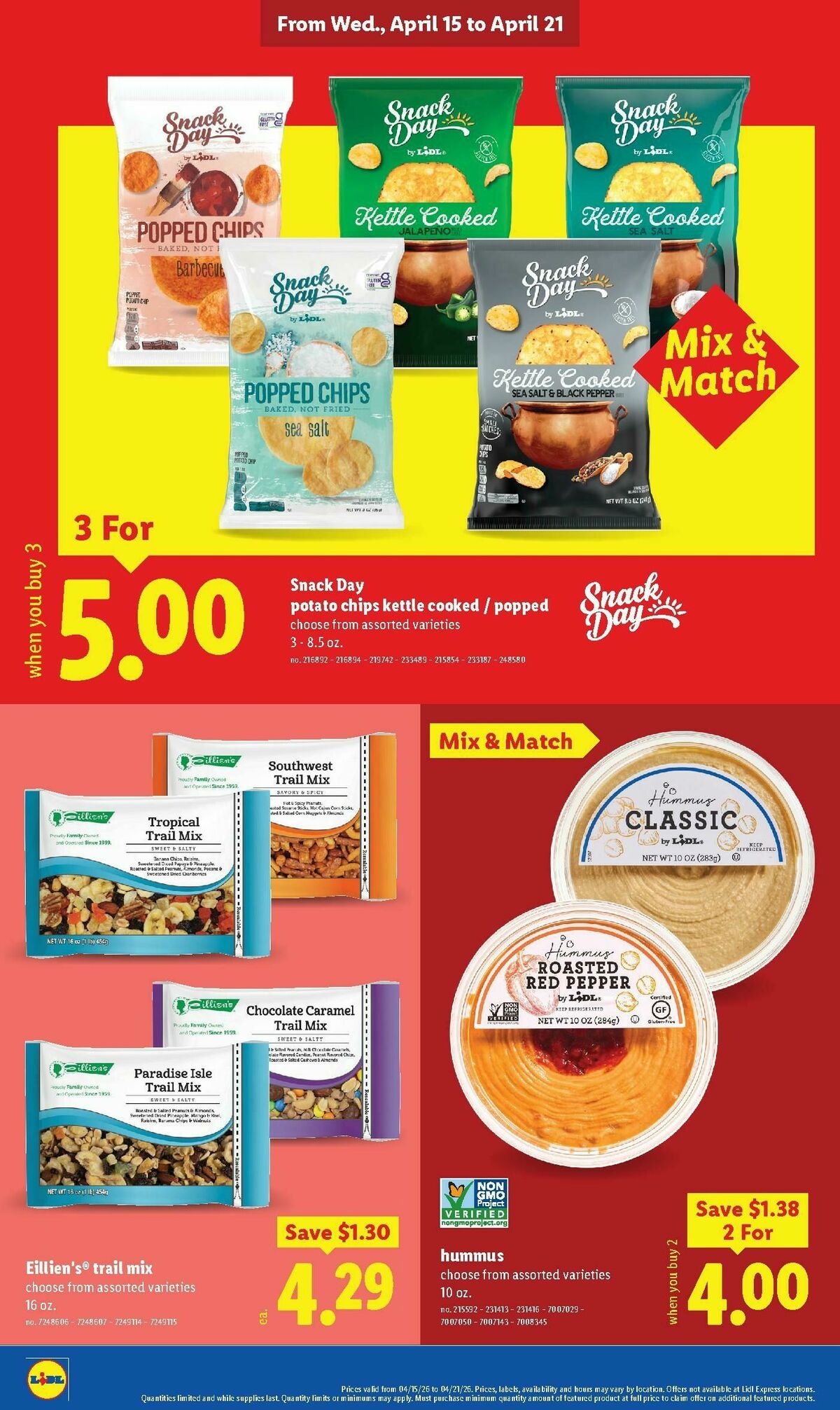 LIDL Weekly Ad from April 15