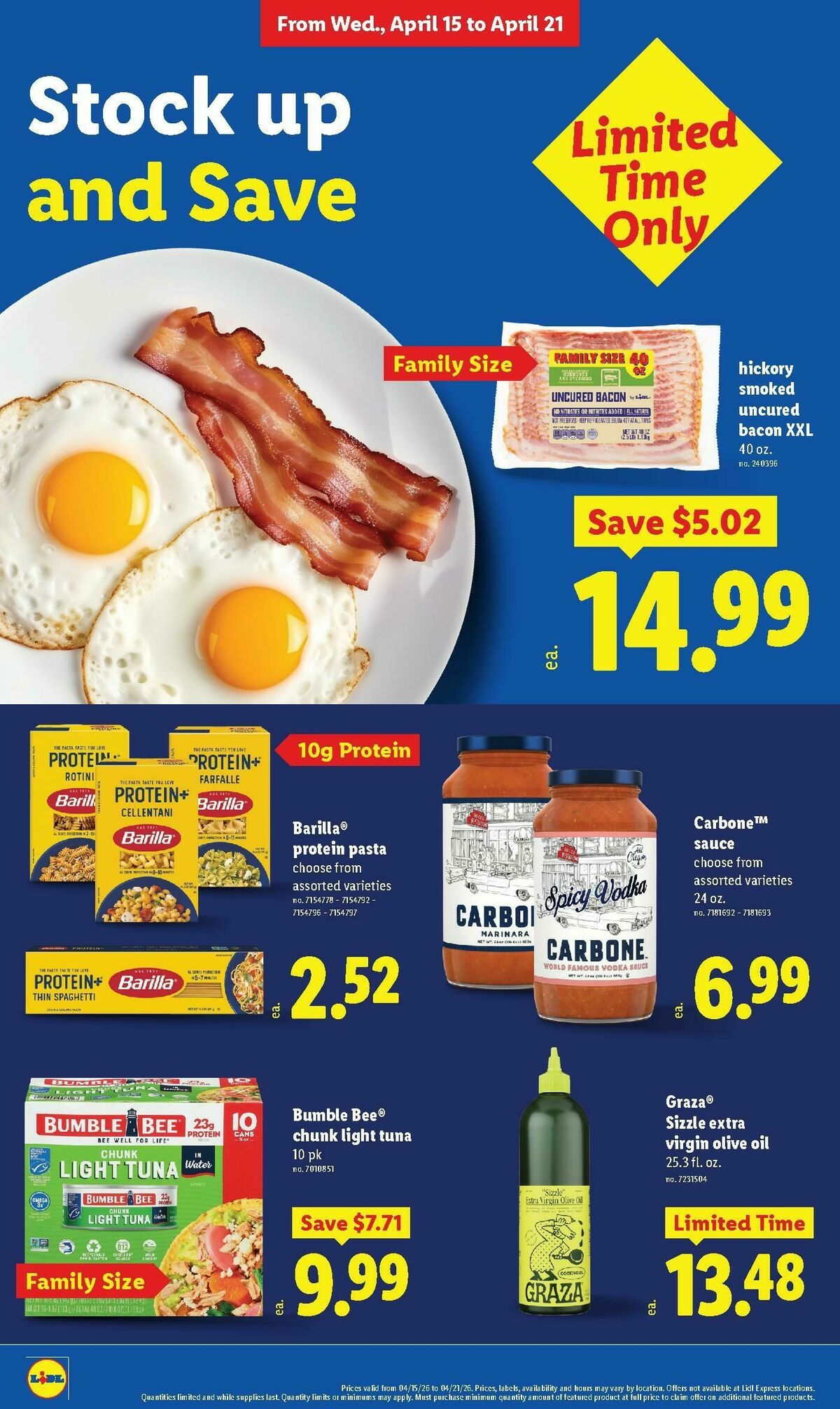 LIDL Weekly Ad from April 15