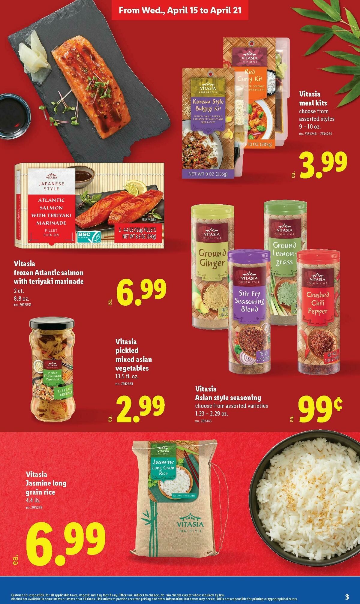 LIDL Weekly Ad from April 15