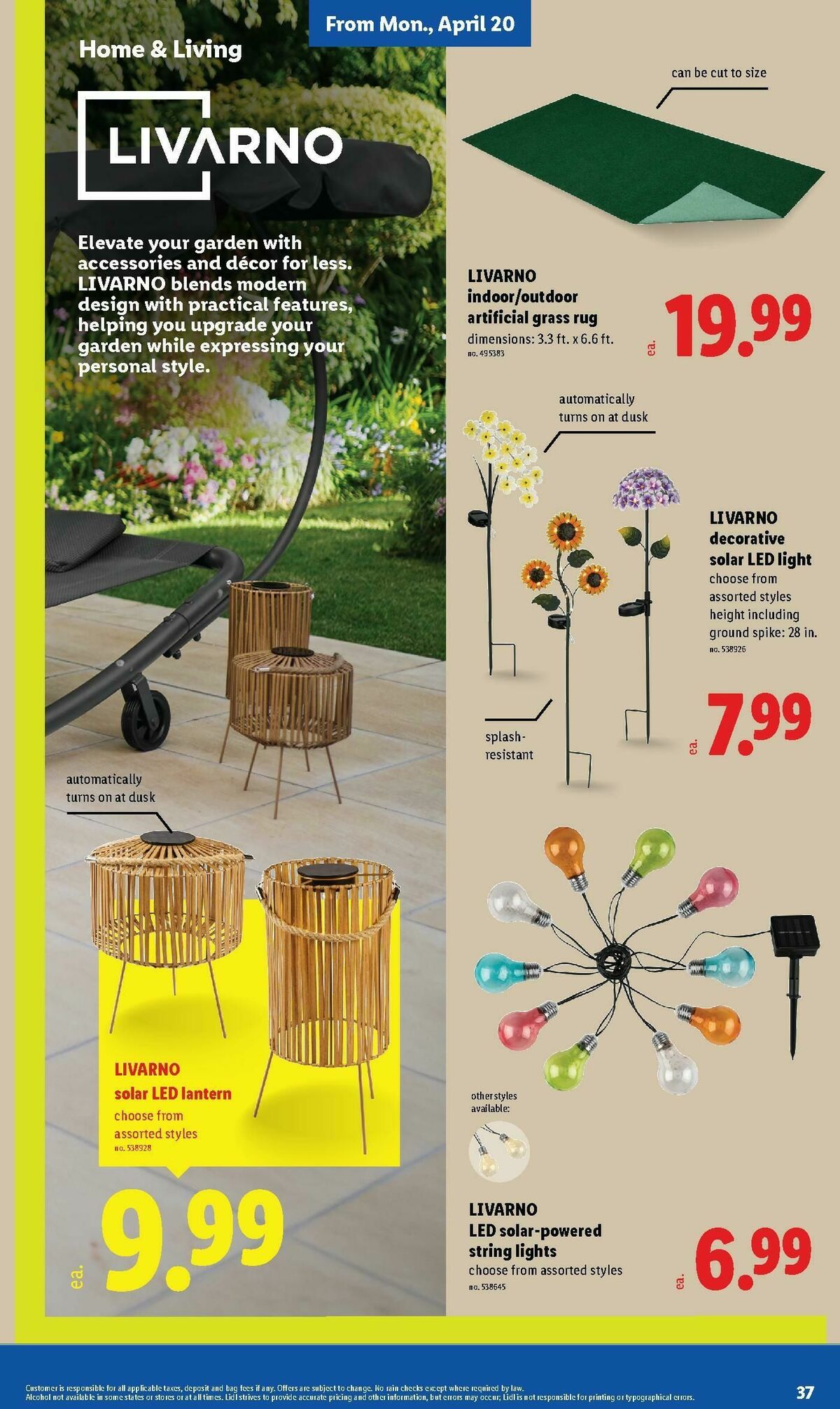 LIDL Weekly Ad from April 15