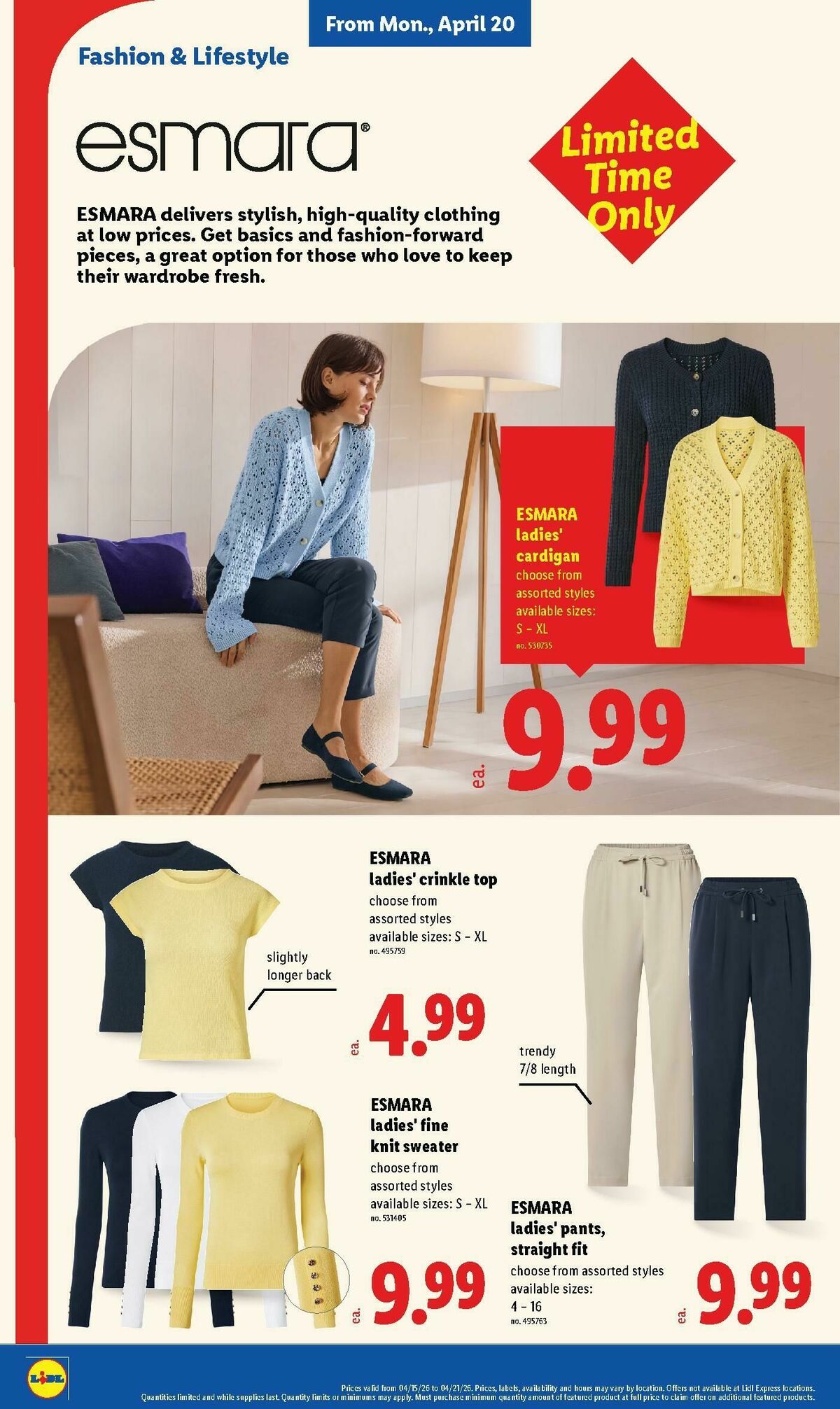 LIDL Weekly Ad from April 15