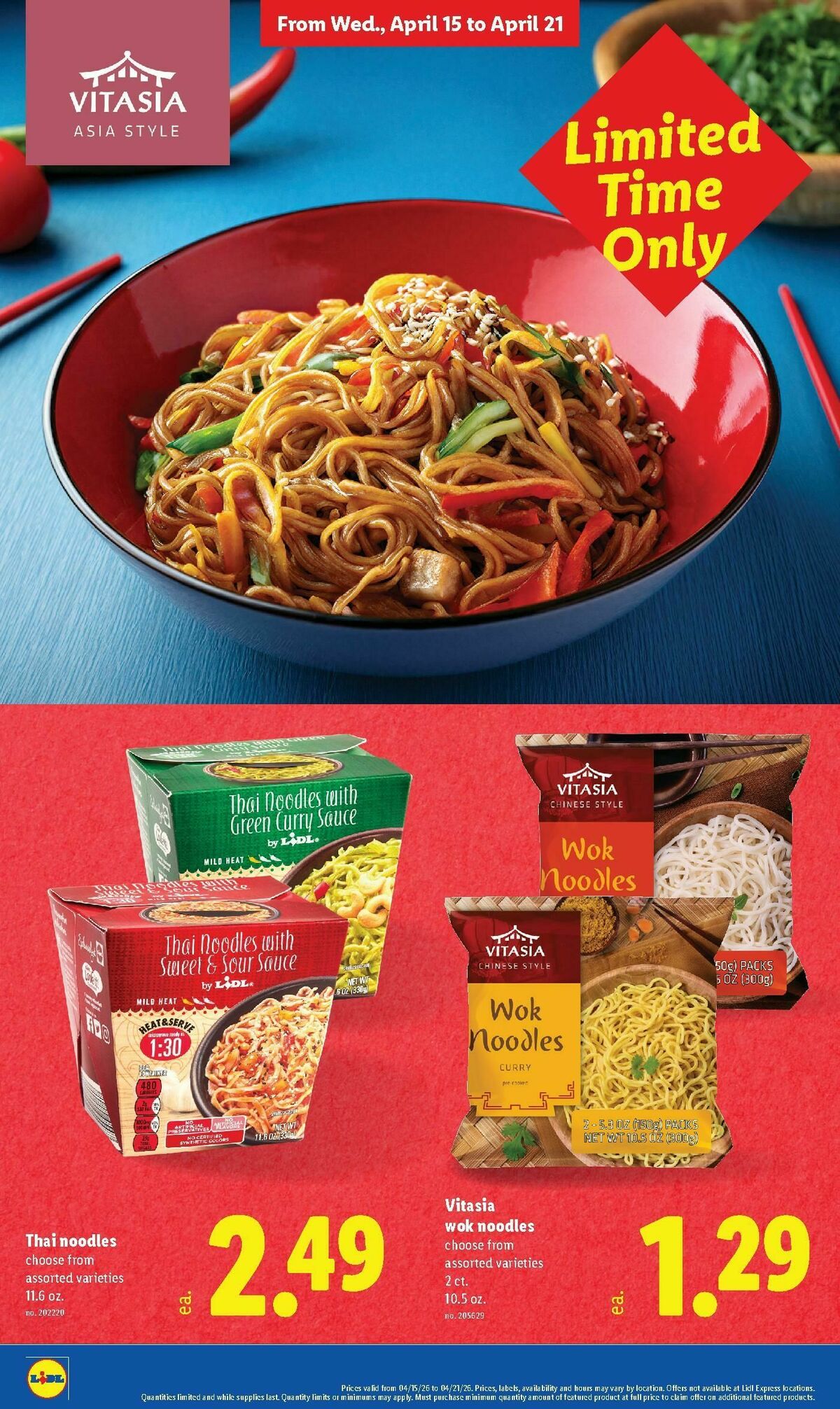 LIDL Weekly Ad from April 15