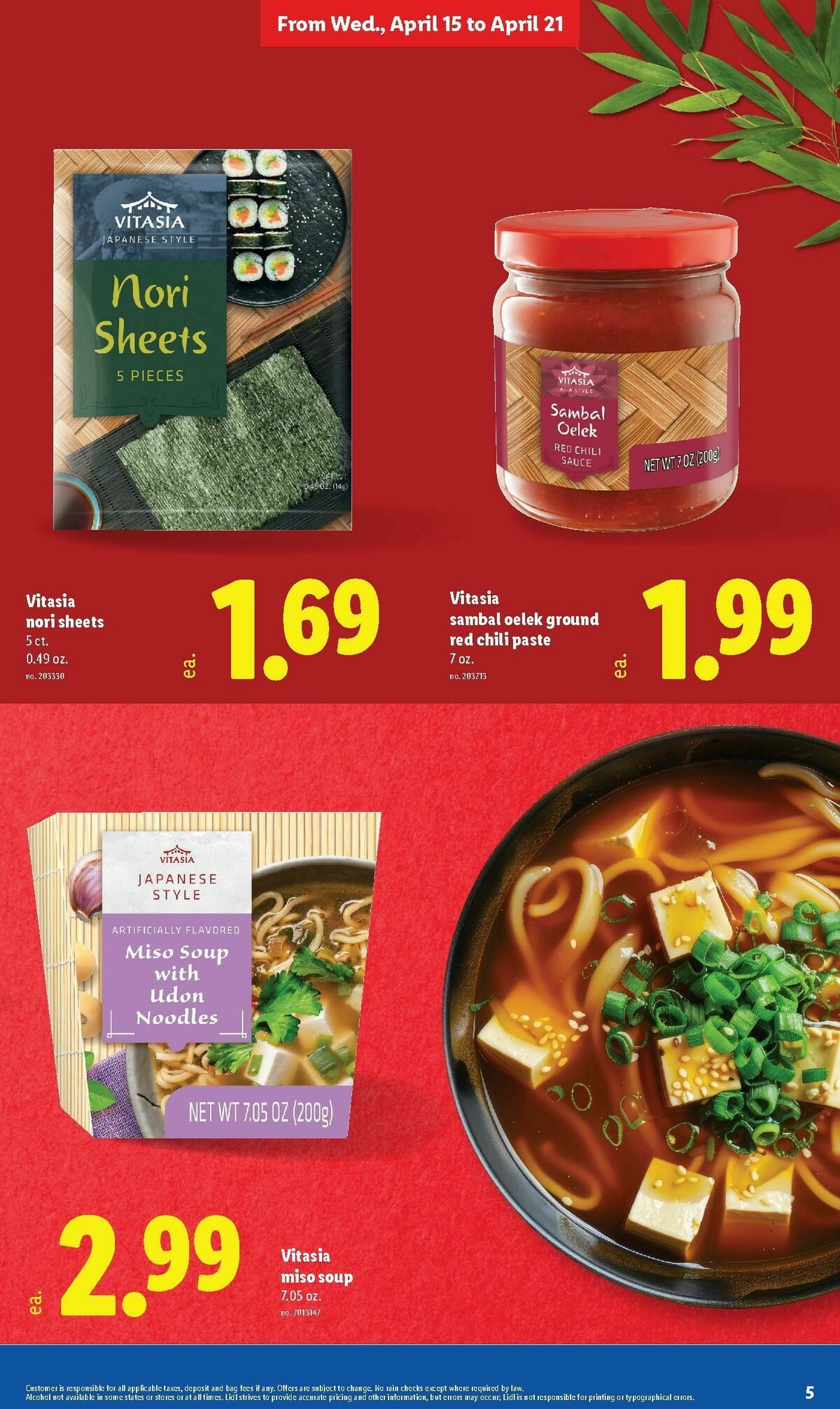 LIDL Weekly Ad from April 15