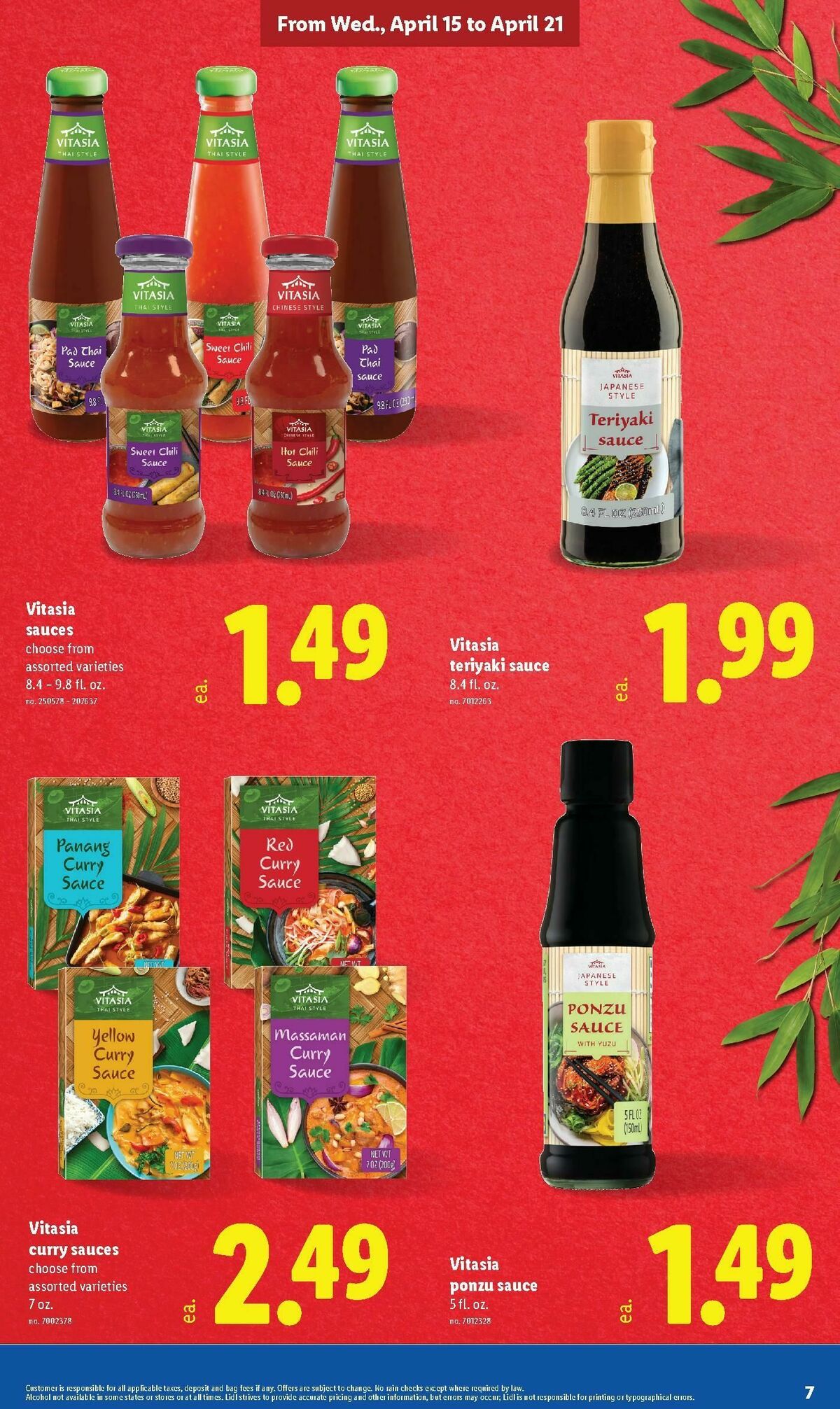 LIDL Weekly Ad from April 15