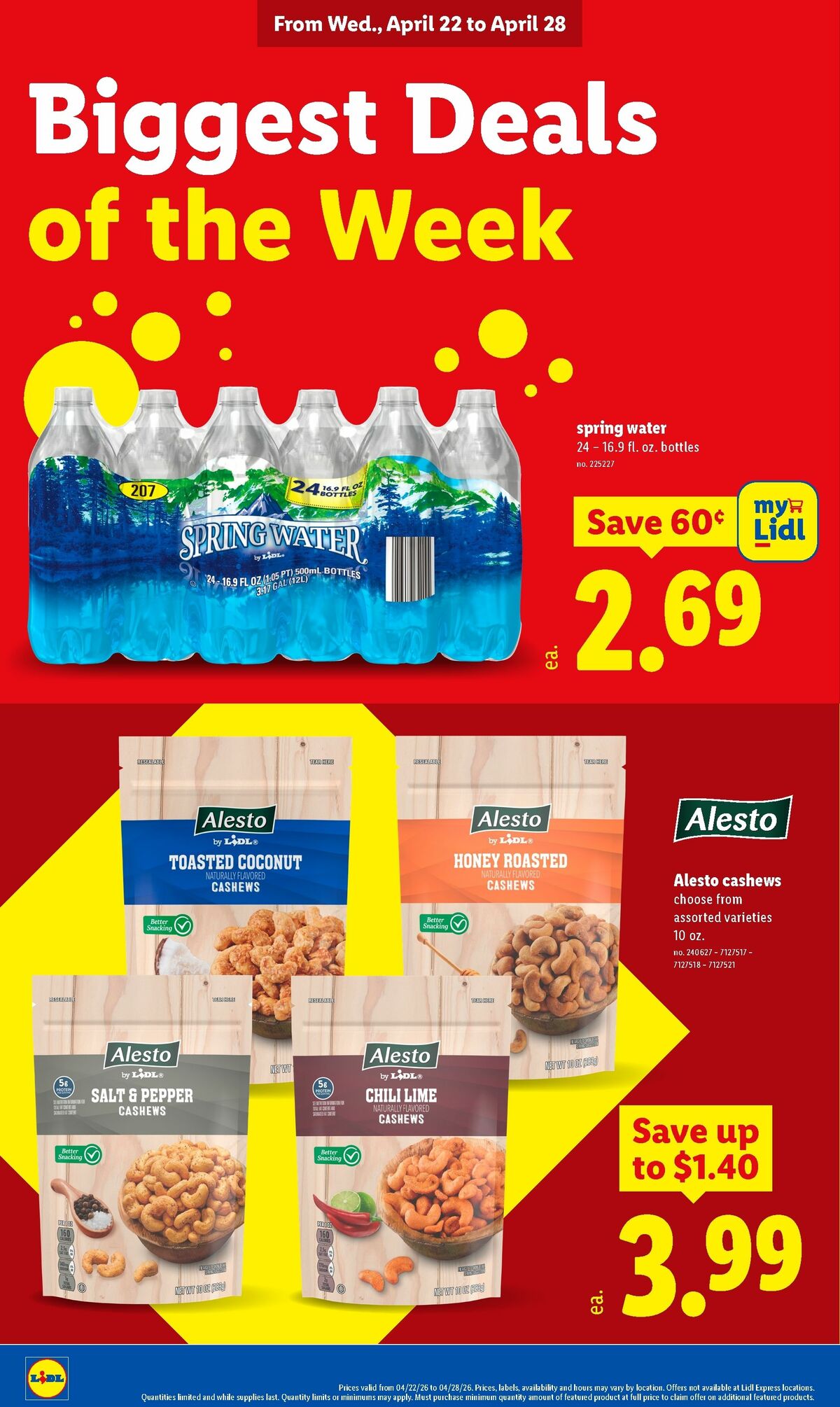 LIDL Weekly Ad from April 22