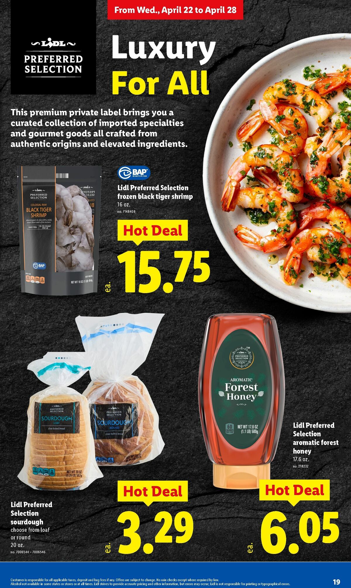 LIDL Weekly Ad from April 22