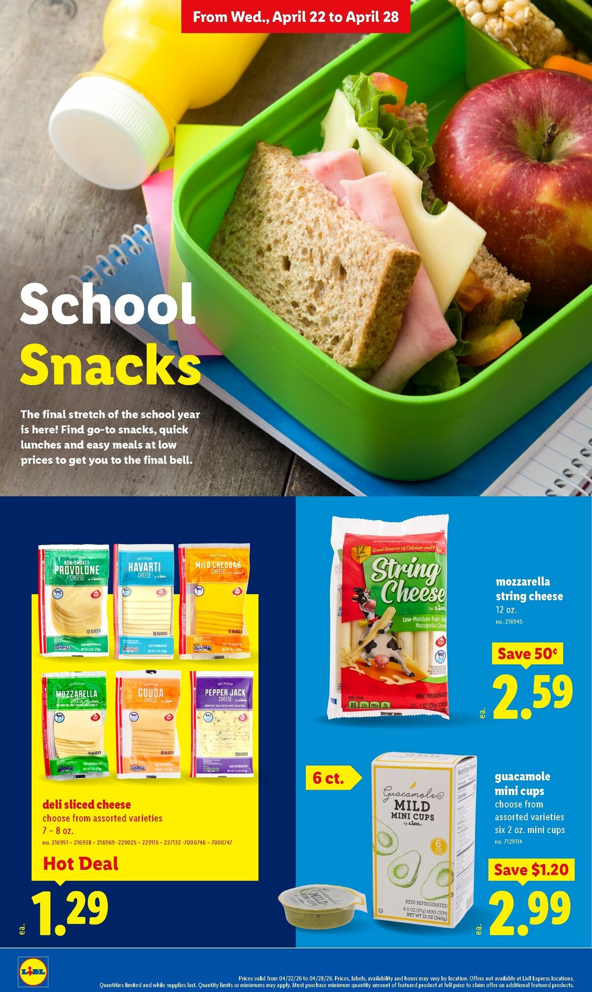 LIDL Weekly Ad from April 22