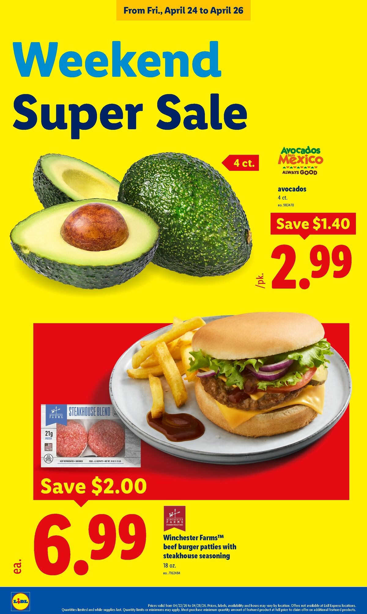 LIDL Weekly Ad from April 22
