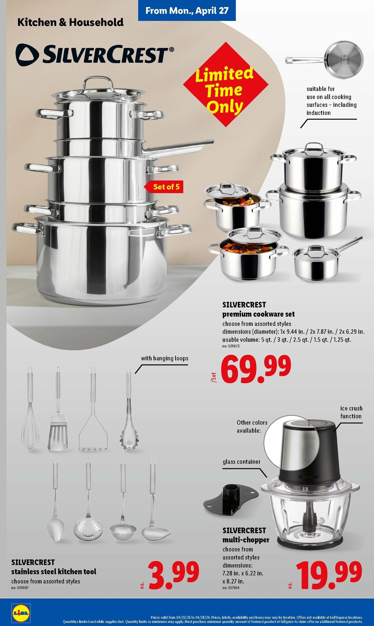 LIDL Weekly Ad from April 22