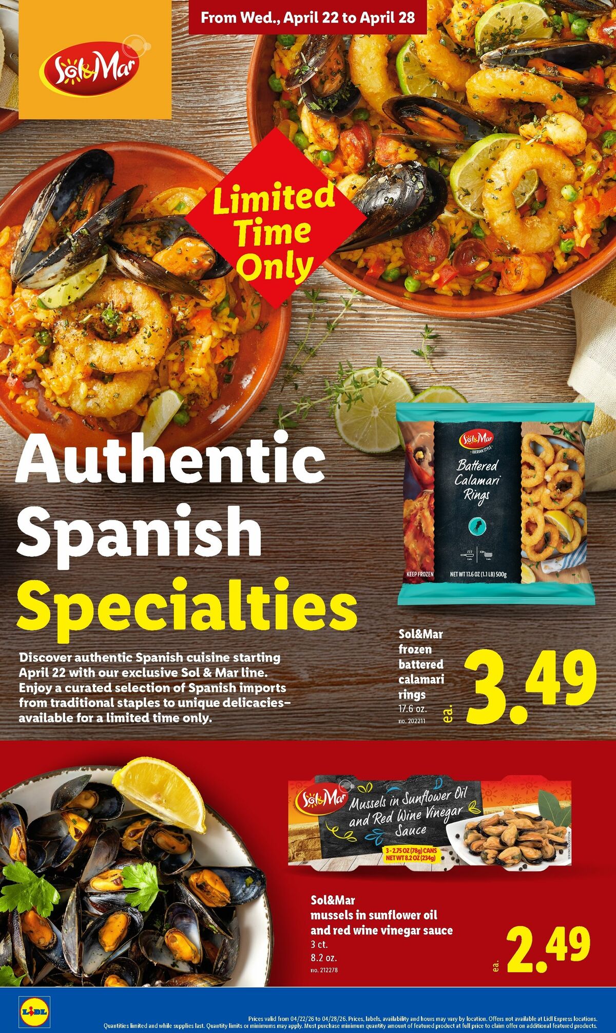 LIDL Weekly Ad from April 22
