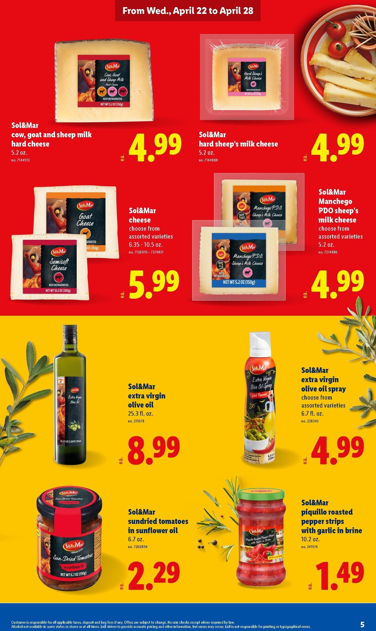 LIDL Weekly Ad from April 22