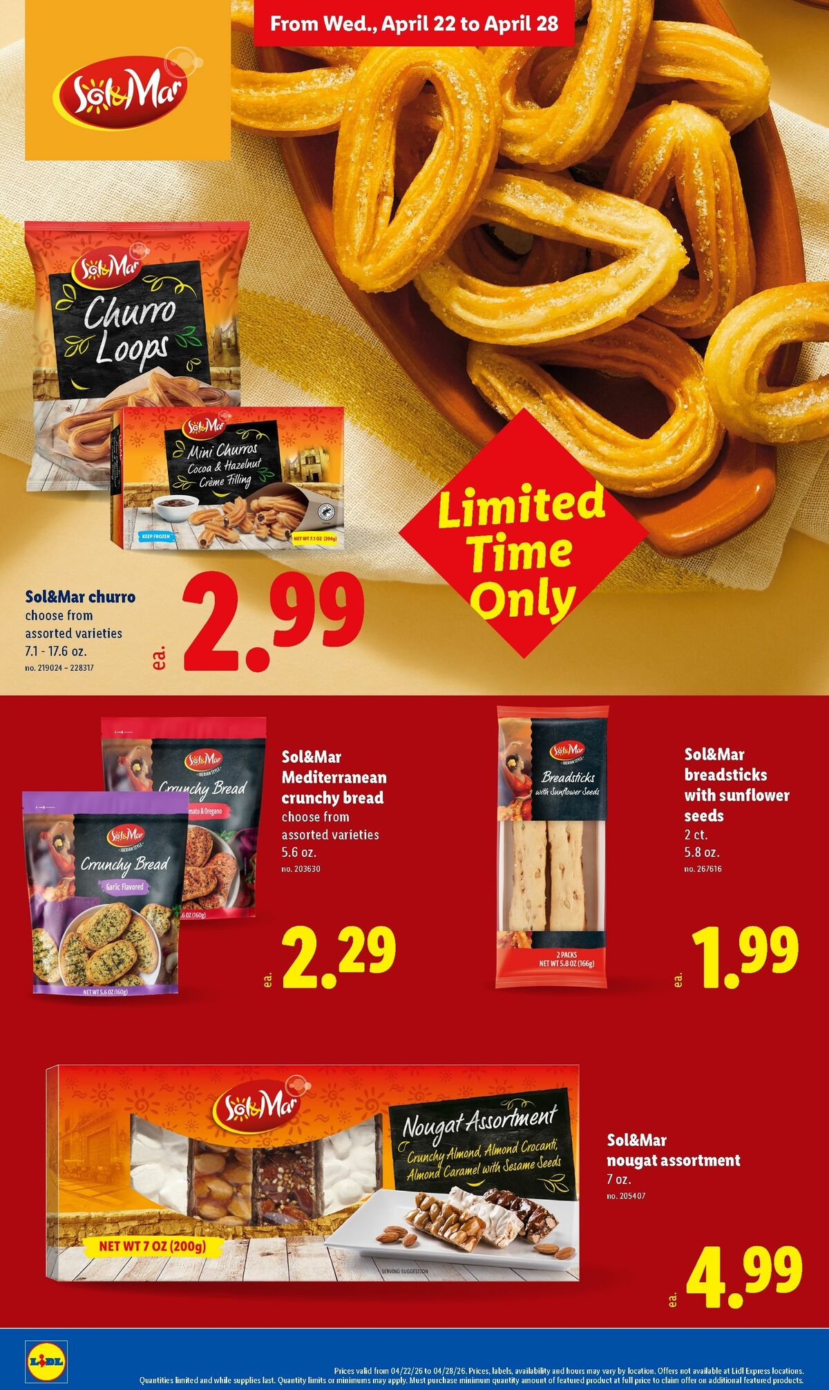 LIDL Weekly Ad from April 22