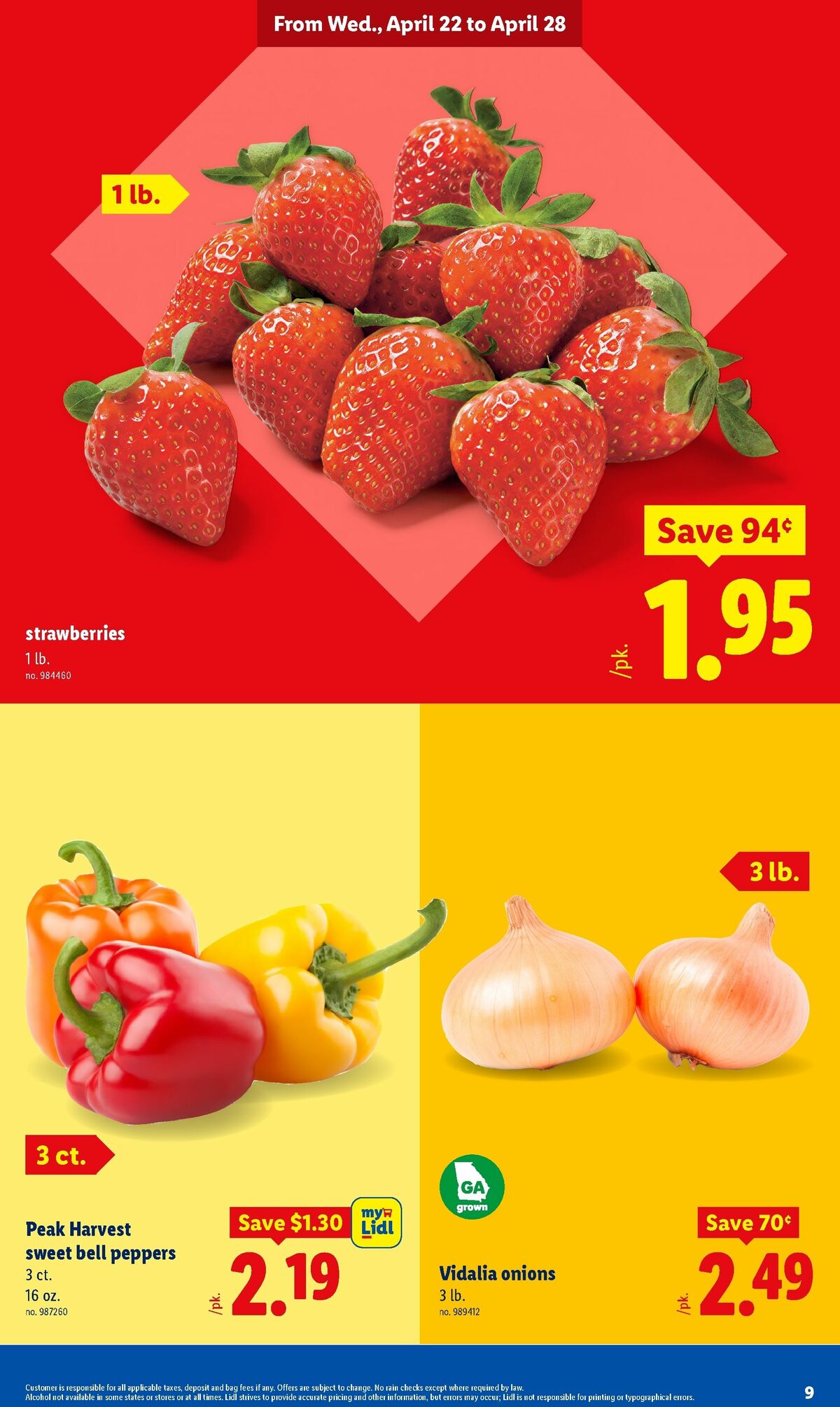 LIDL Weekly Ad from April 22