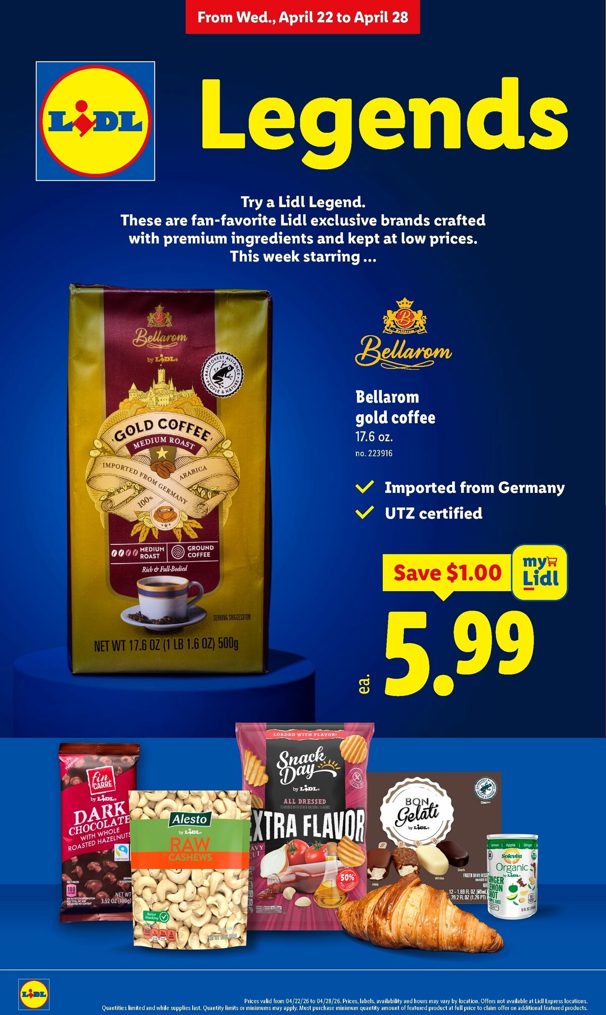 LIDL Weekly Ad from April 22