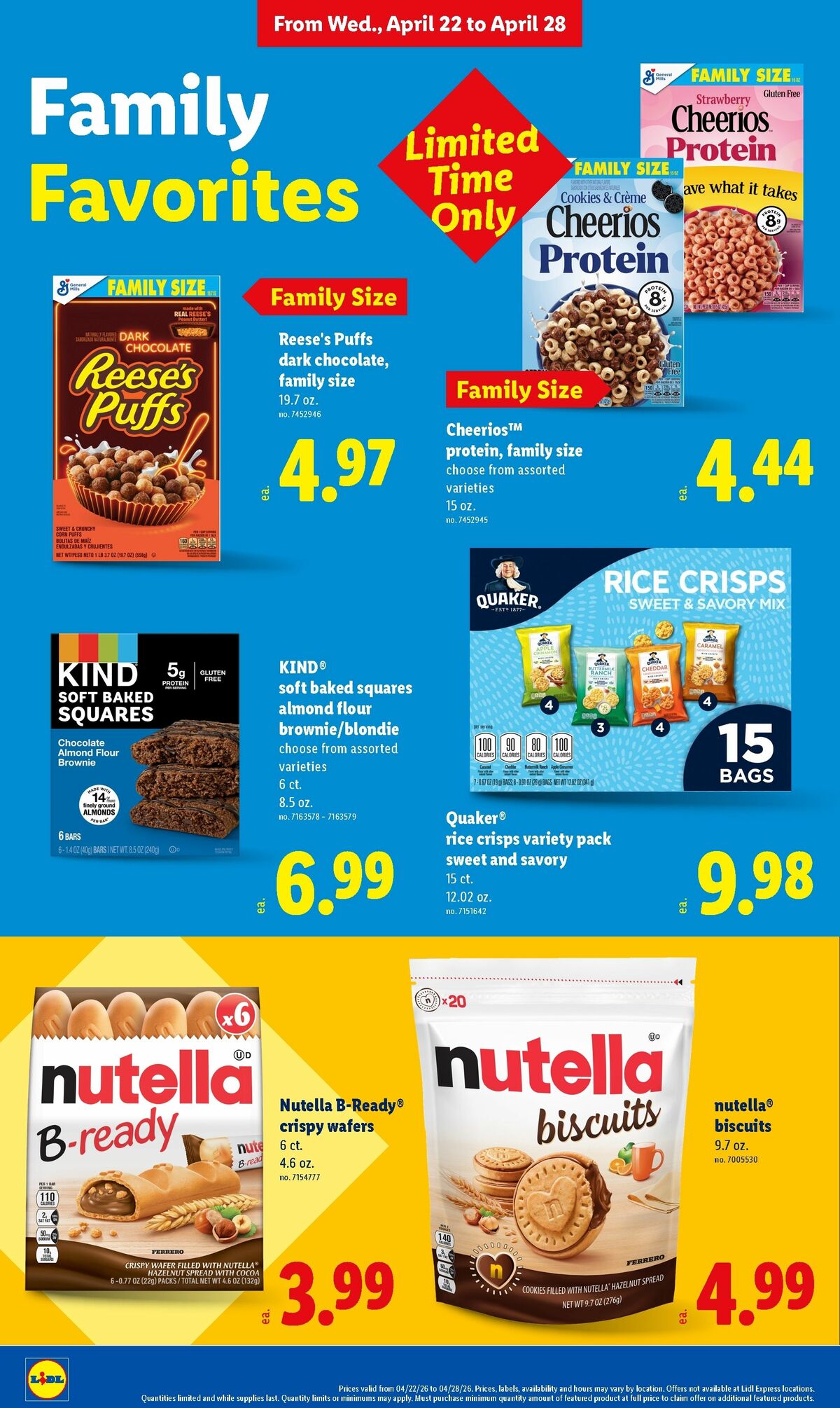 LIDL Weekly Ad from April 22