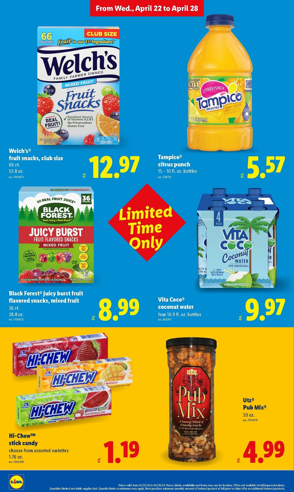 LIDL Weekly Ad from April 22