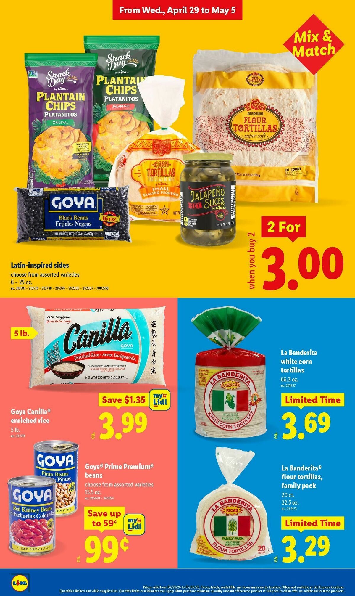 LIDL Weekly Ad from April 29