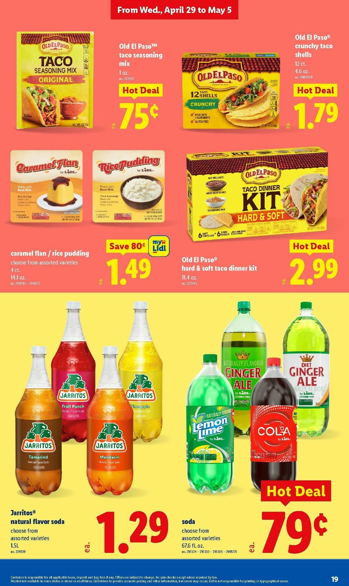 LIDL Weekly Ad from April 29