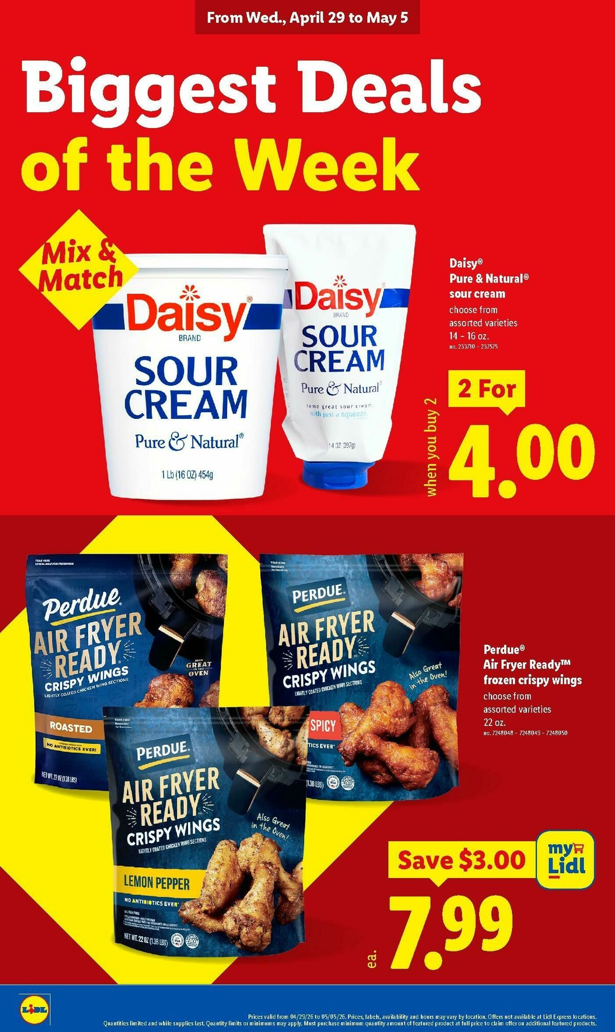 LIDL Weekly Ad from April 29