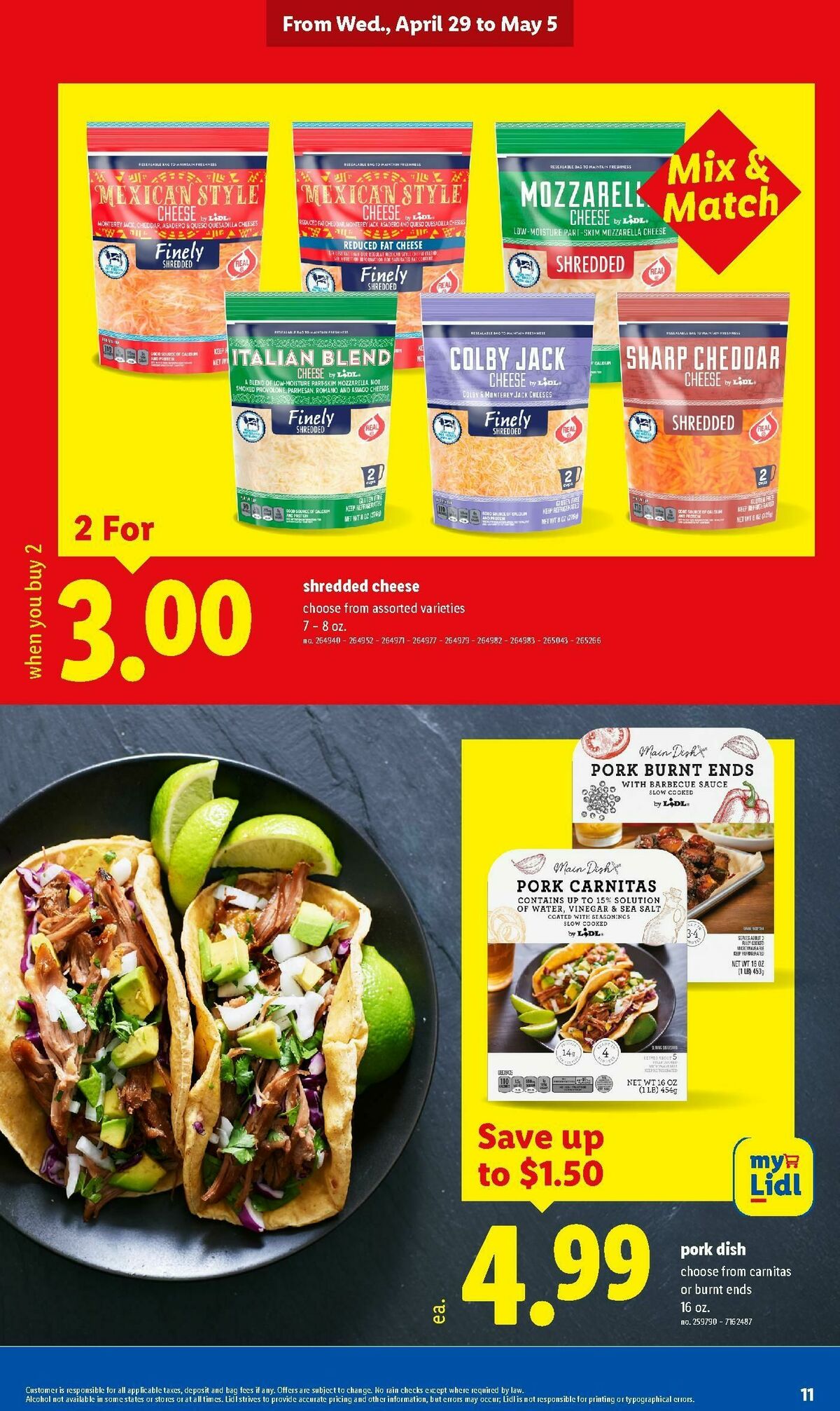 LIDL Weekly Ad from April 29