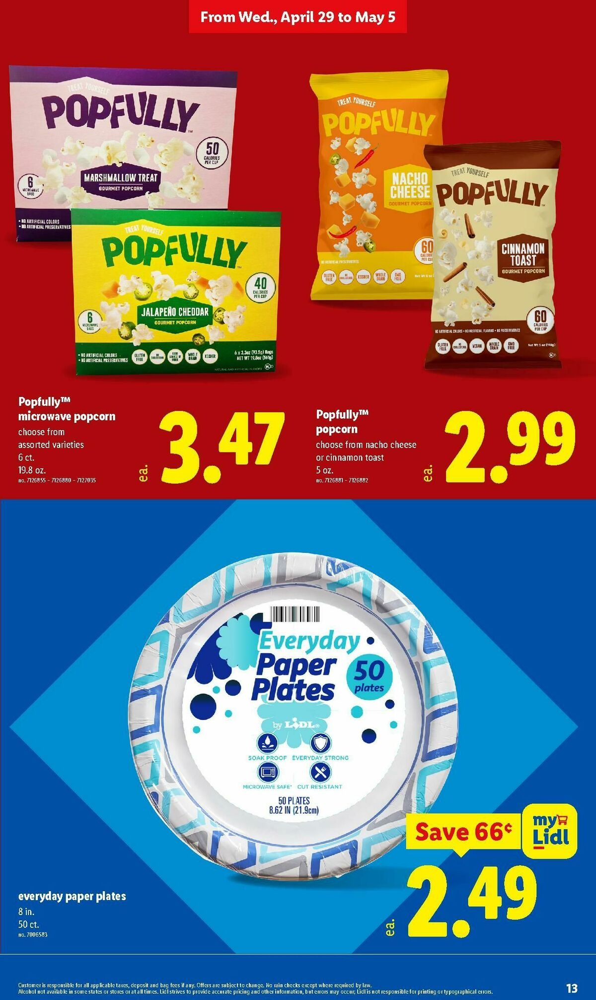 LIDL Weekly Ad from April 29