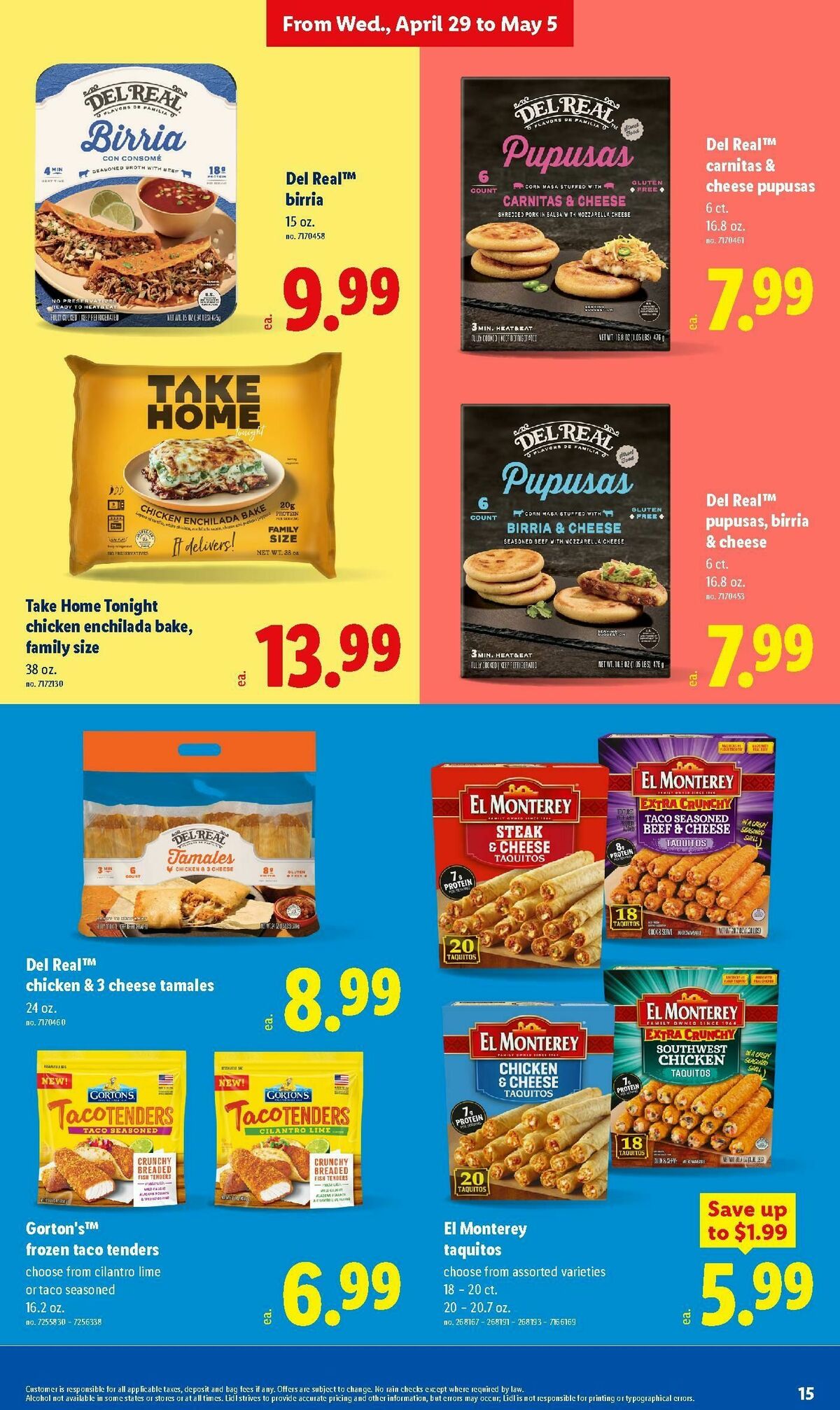 LIDL Weekly Ad from April 29