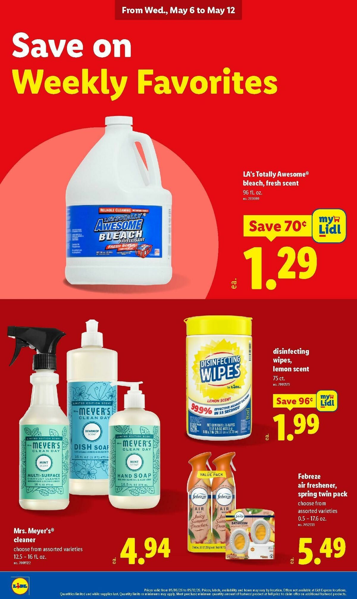 LIDL Weekly Ad from May 6