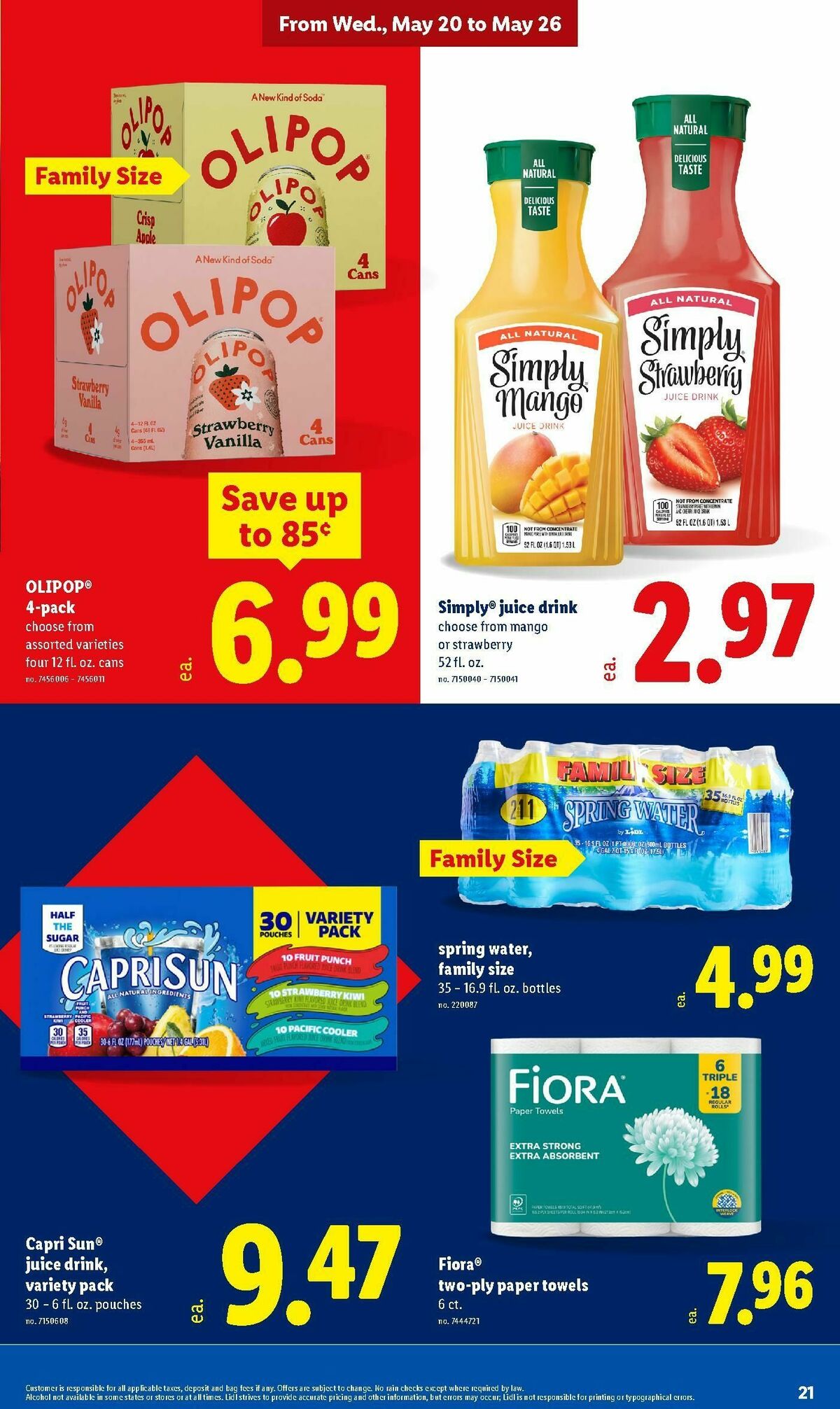 LIDL Weekly Ad from May 20