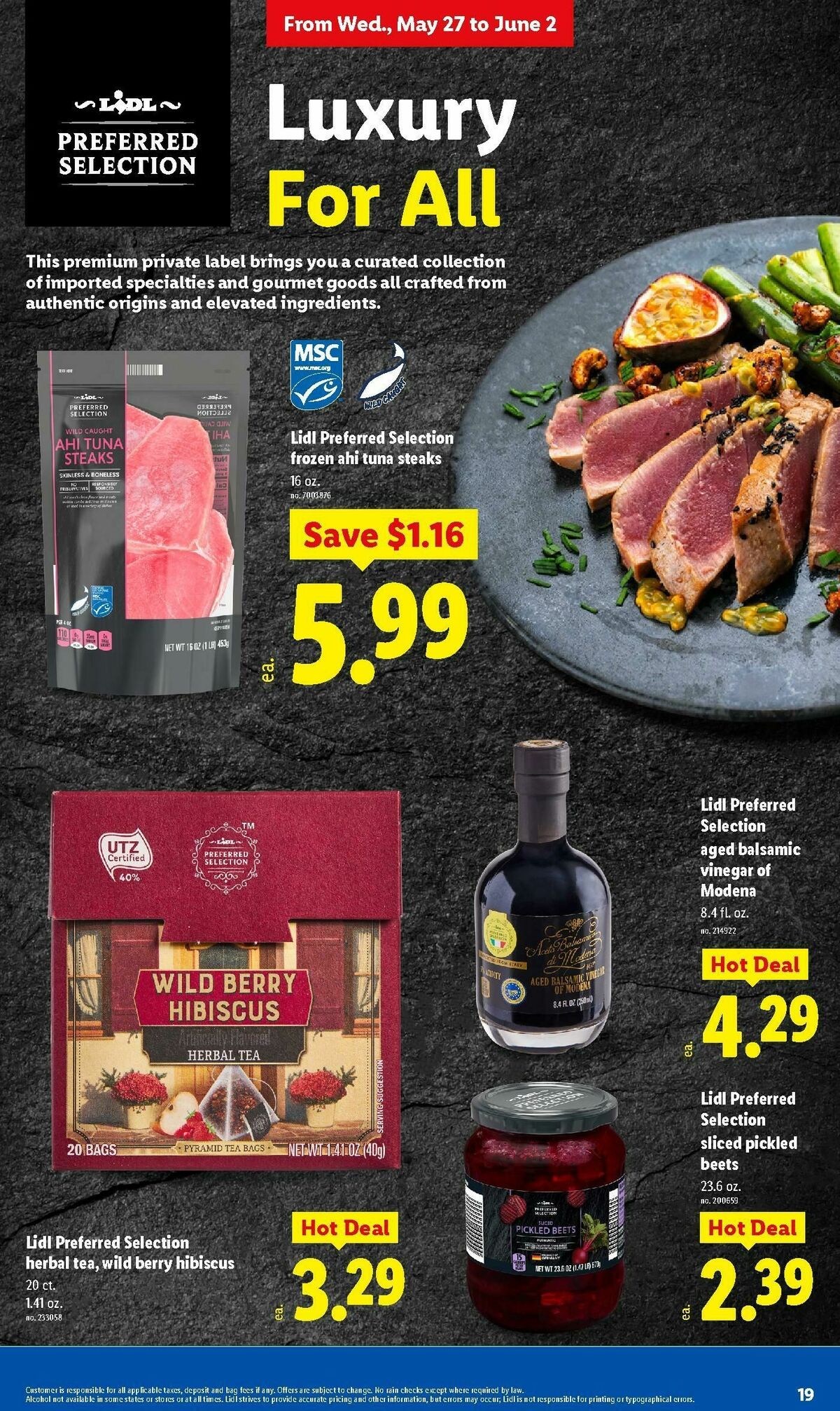 LIDL Weekly Ad from May 27