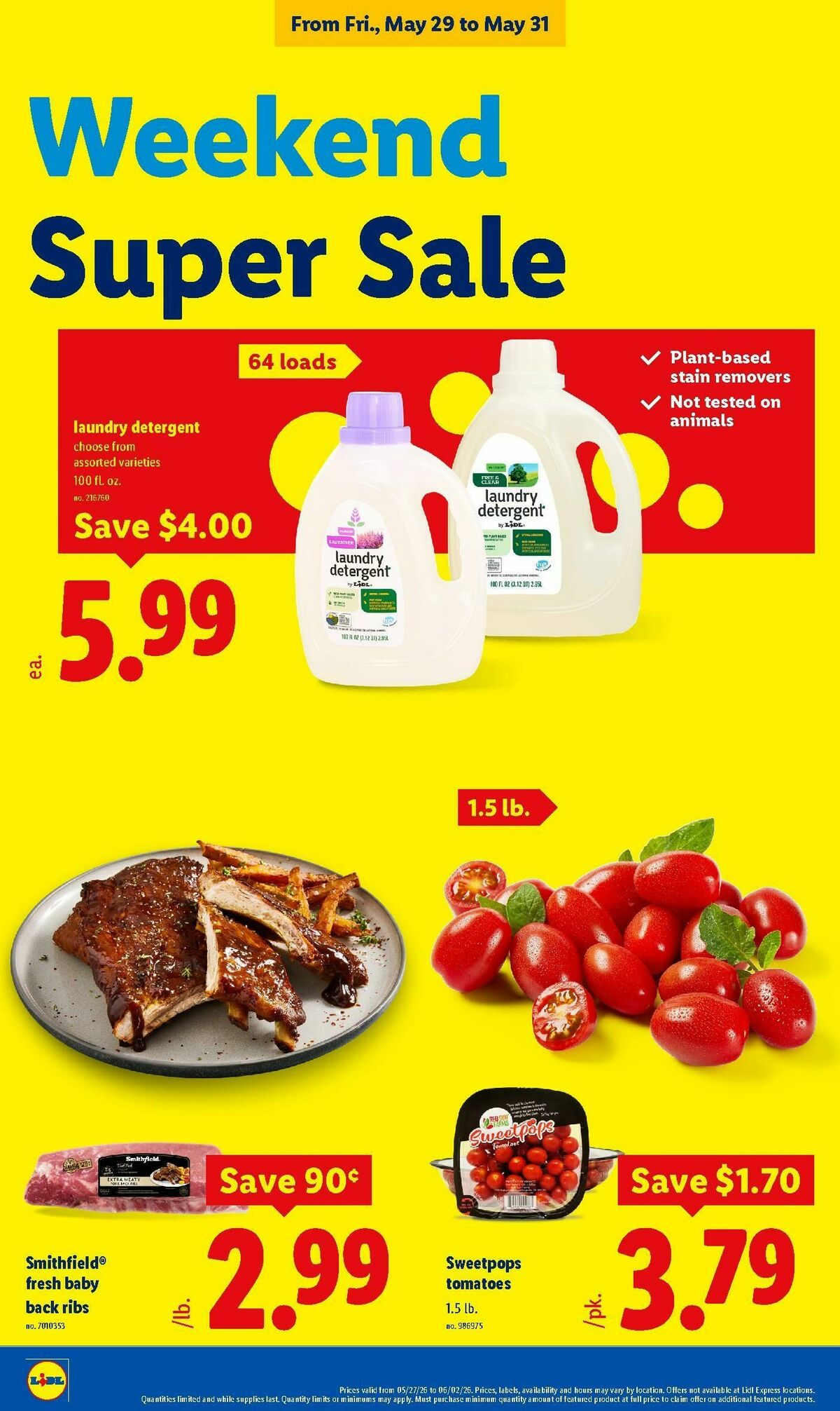 LIDL Weekly Ad from May 27
