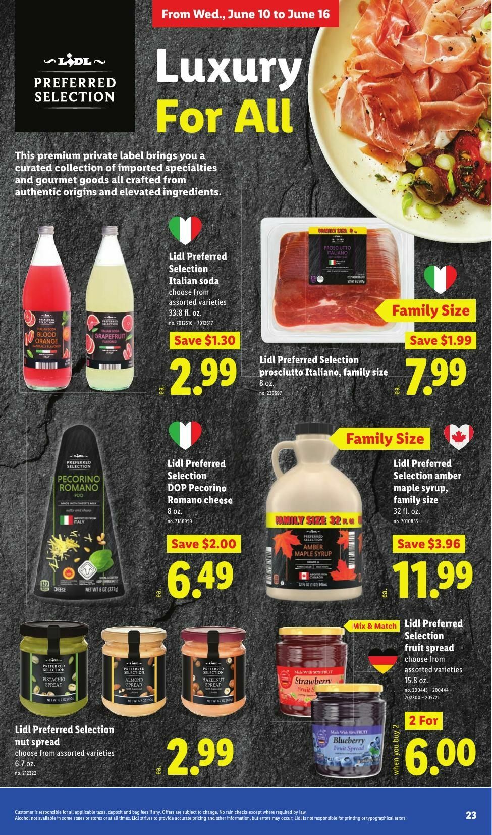 LIDL Weekly Ad from June 10