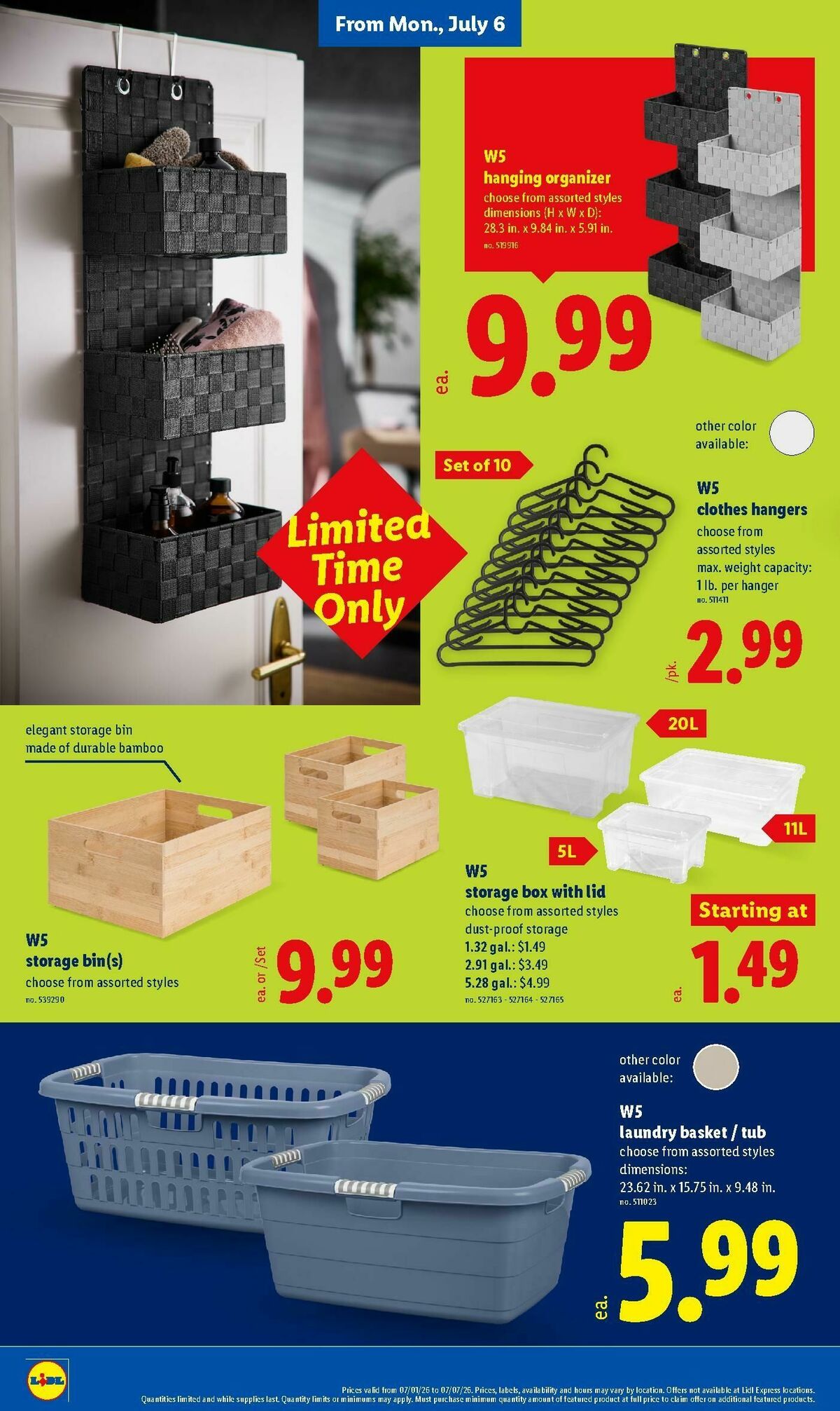 LIDL Weekly Ad from July 1