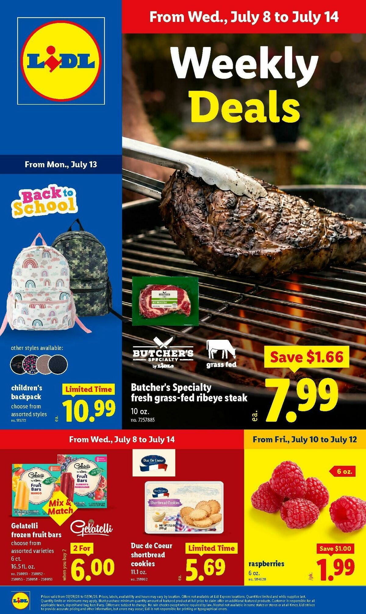 LIDL Weekly Ad from July 8
