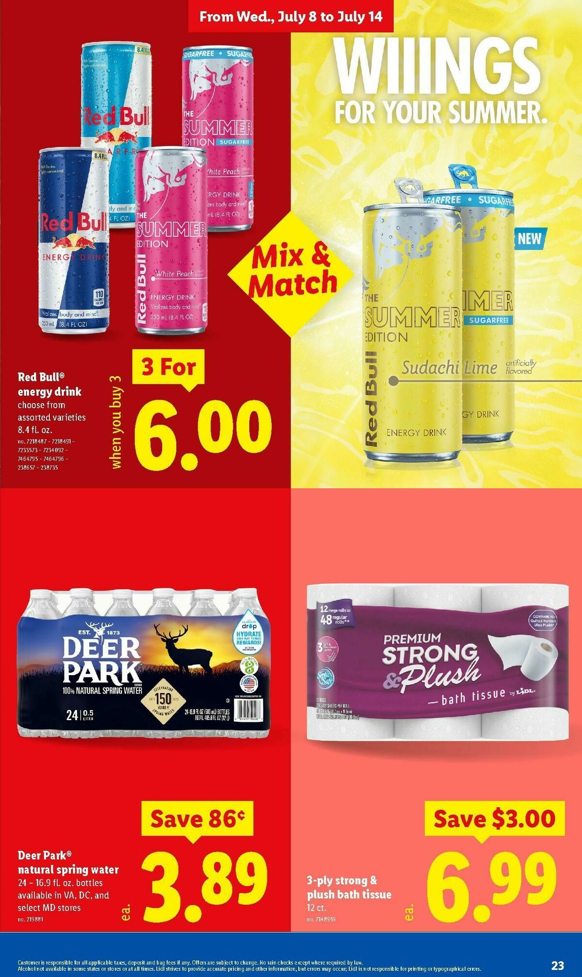 LIDL Weekly Ad from July 8