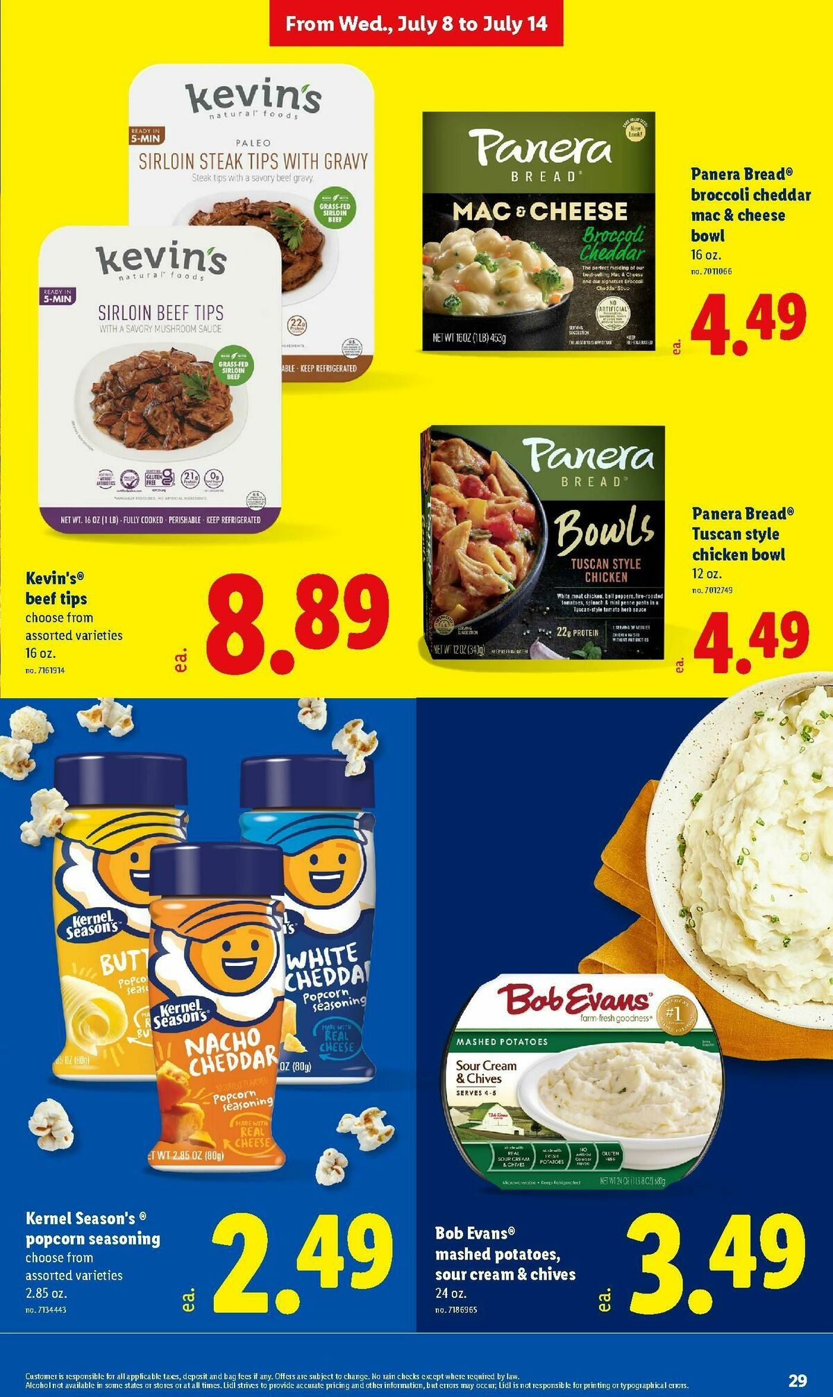 LIDL Weekly Ad from July 8