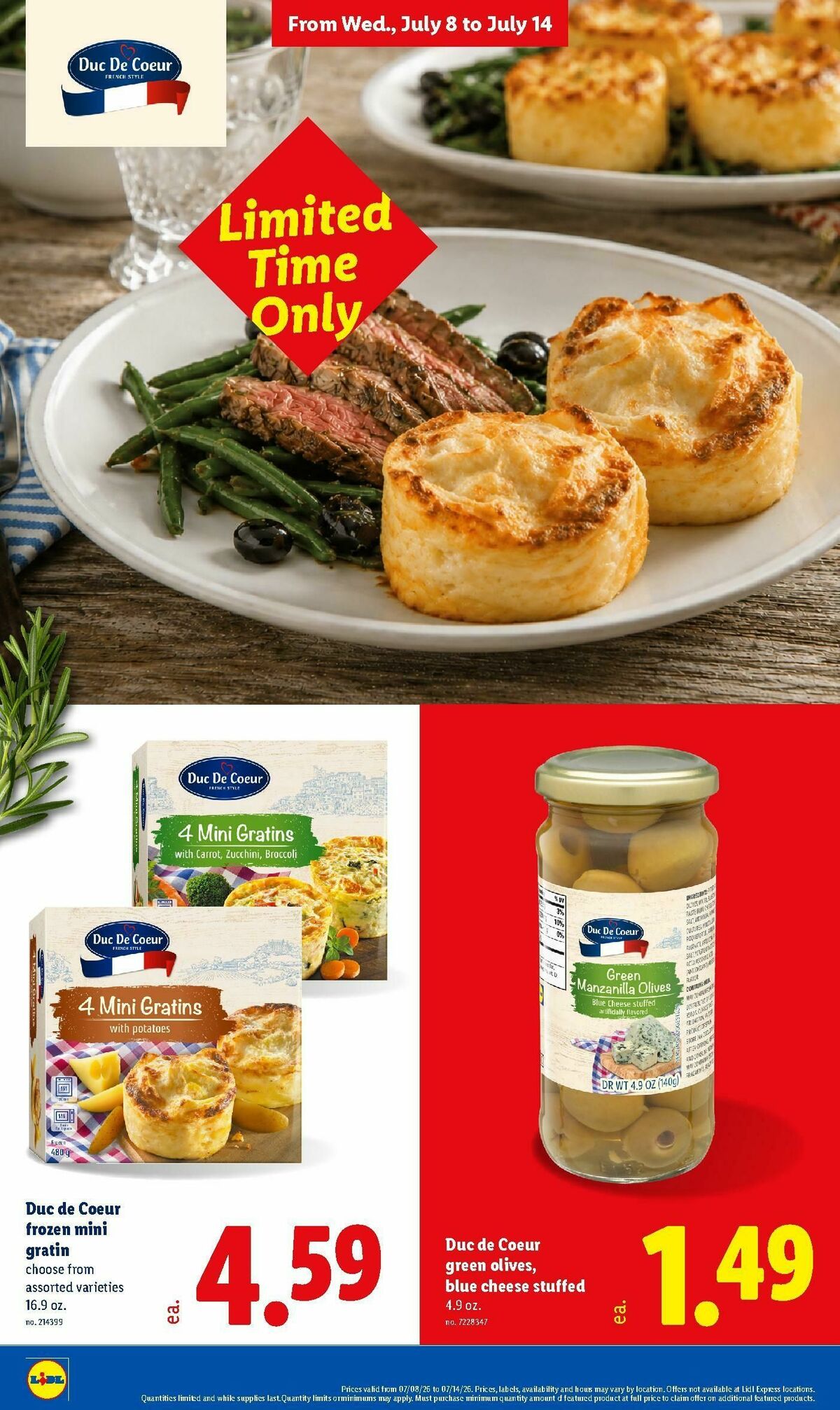LIDL Weekly Ad from July 8
