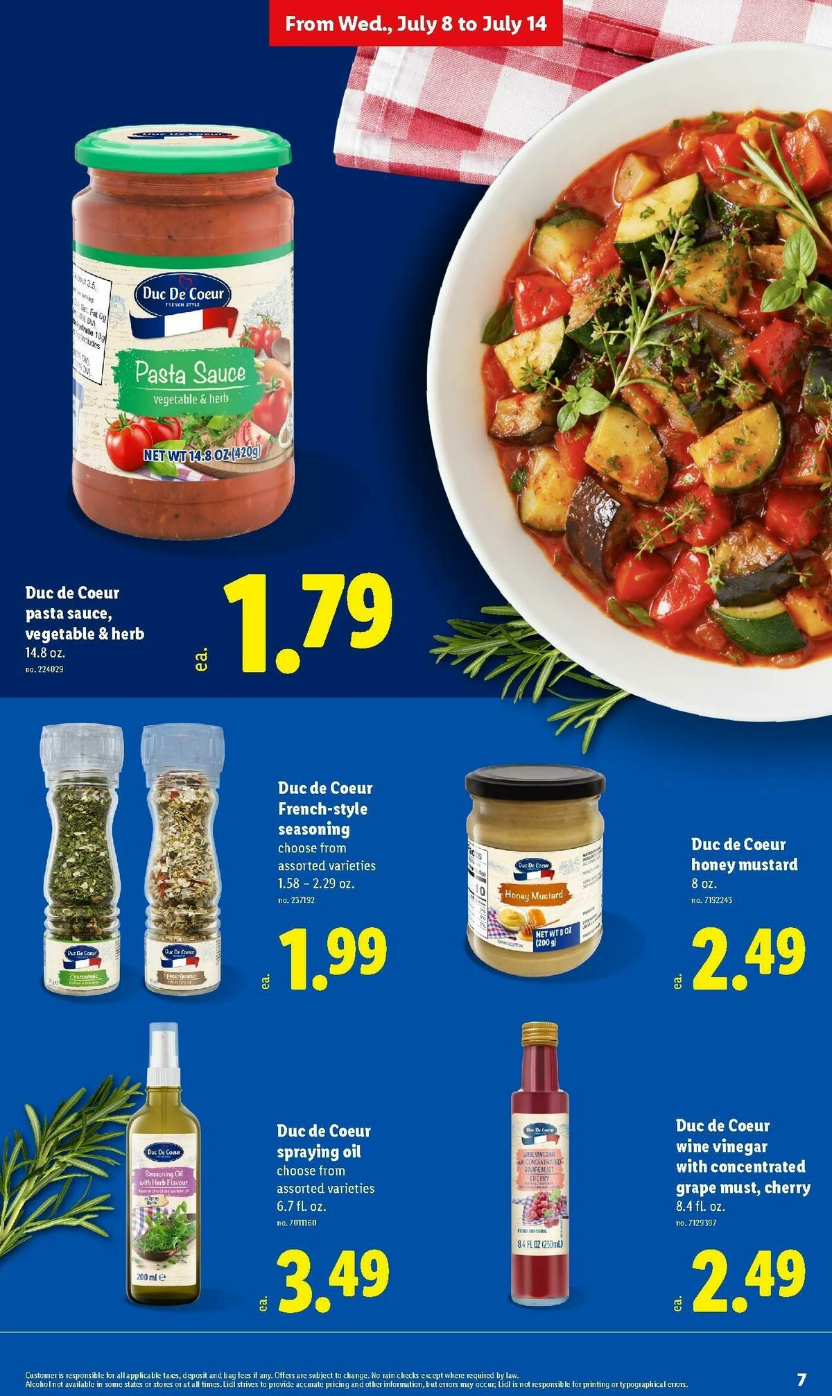 LIDL Weekly Ad from July 8