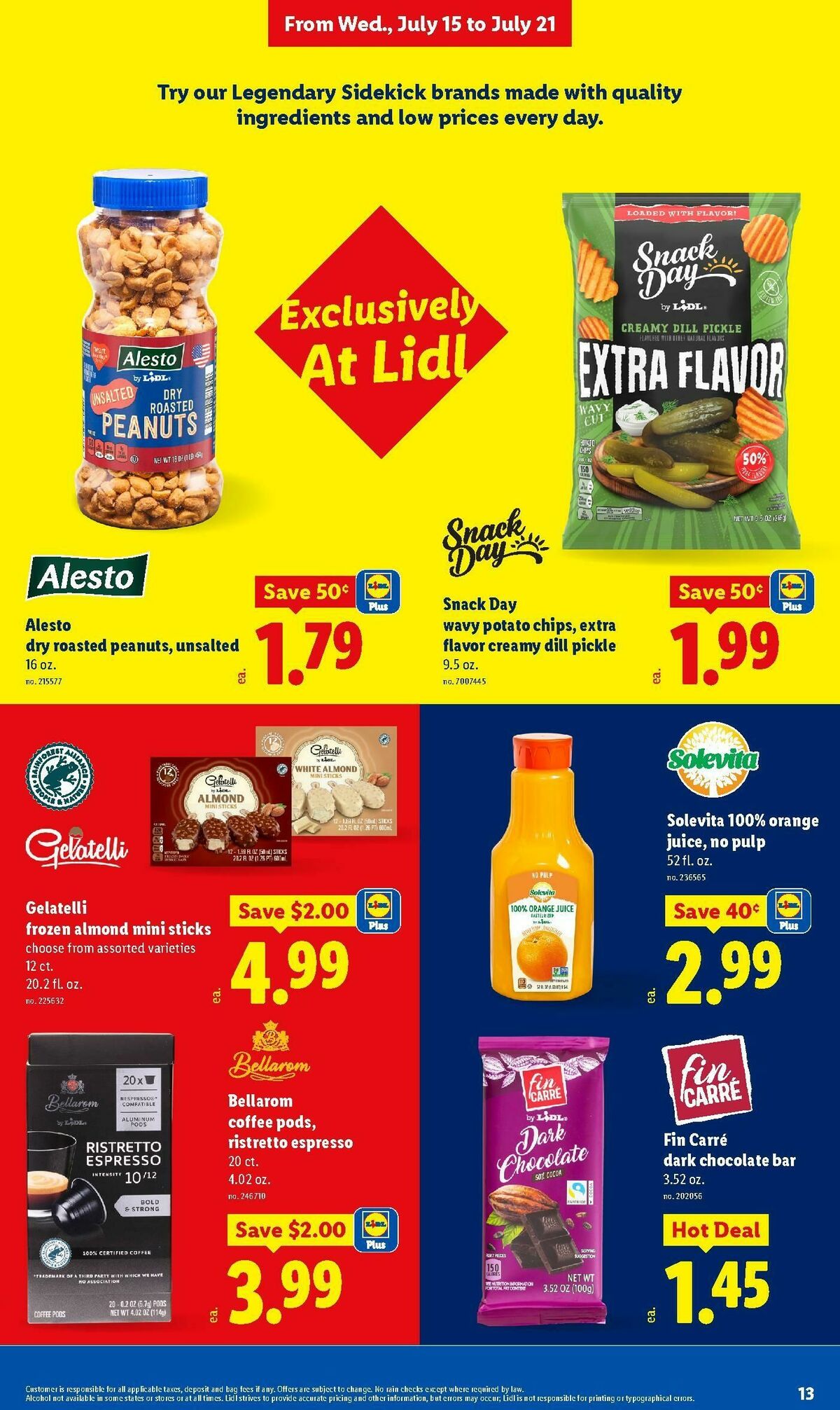 LIDL Weekly Ad from July 15