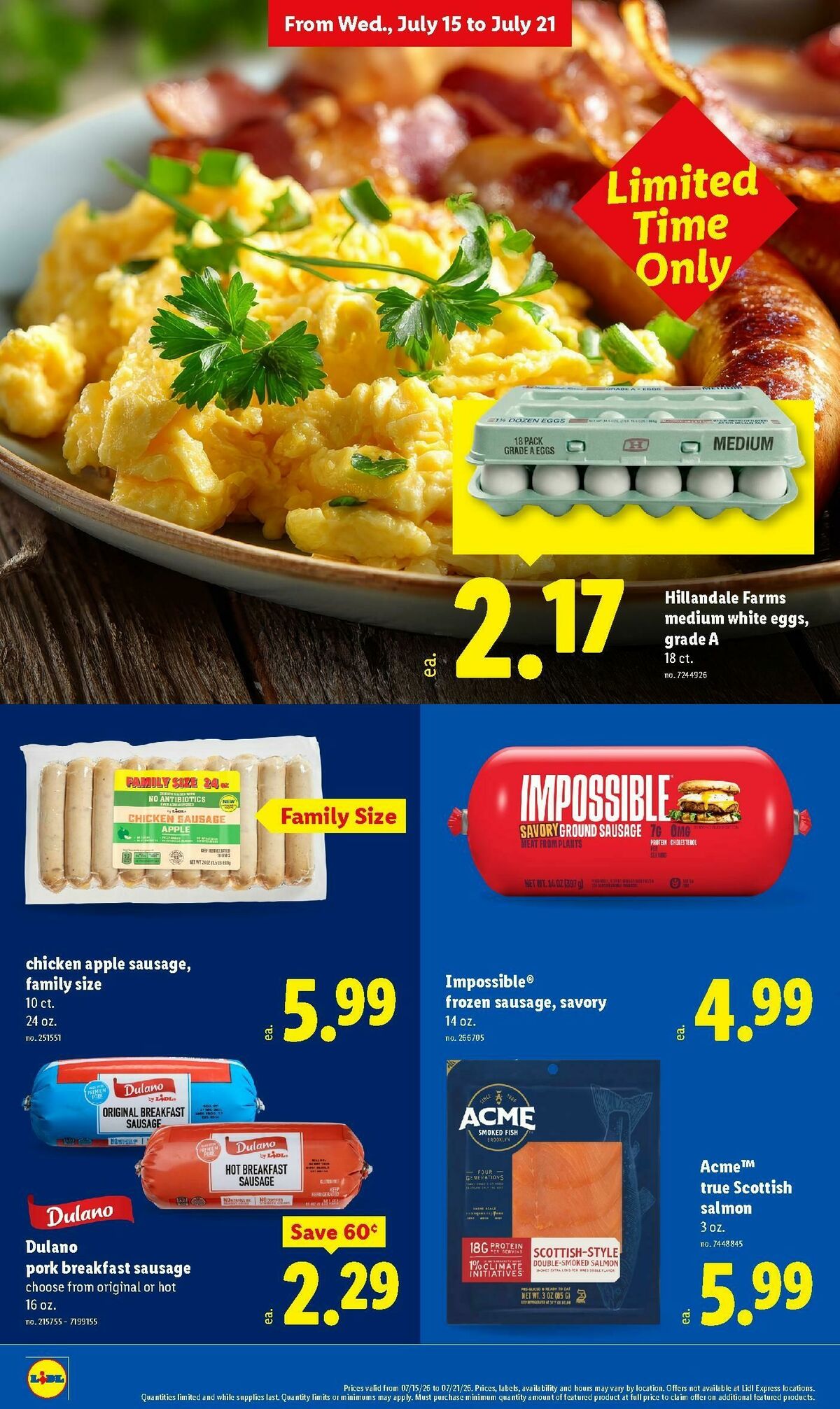 LIDL Weekly Ad from July 15