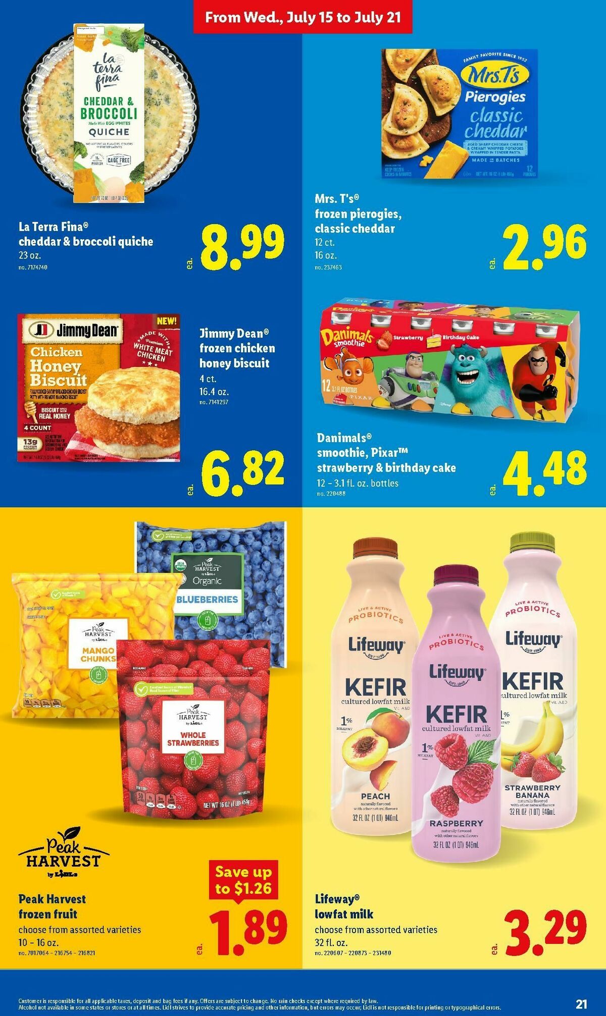 LIDL Weekly Ad from July 15