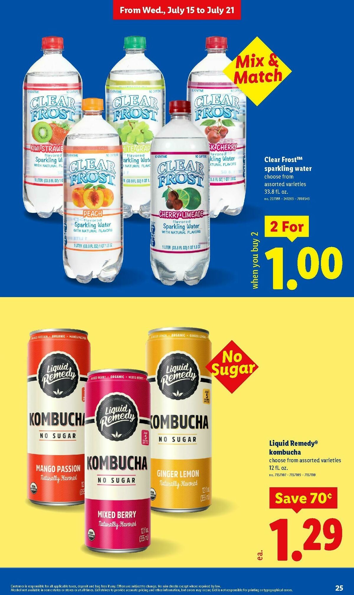 LIDL Weekly Ad from July 15