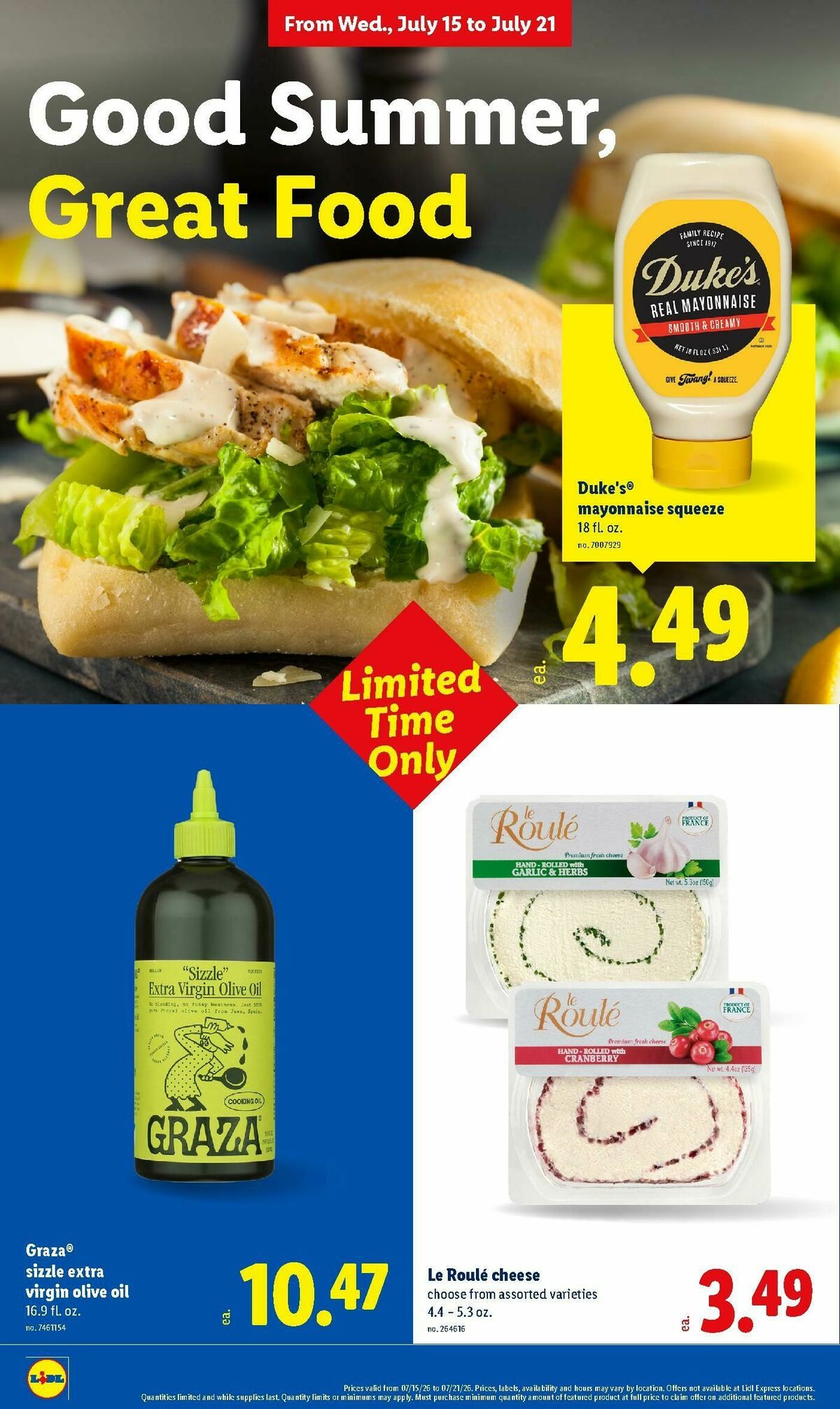 LIDL Weekly Ad from July 15