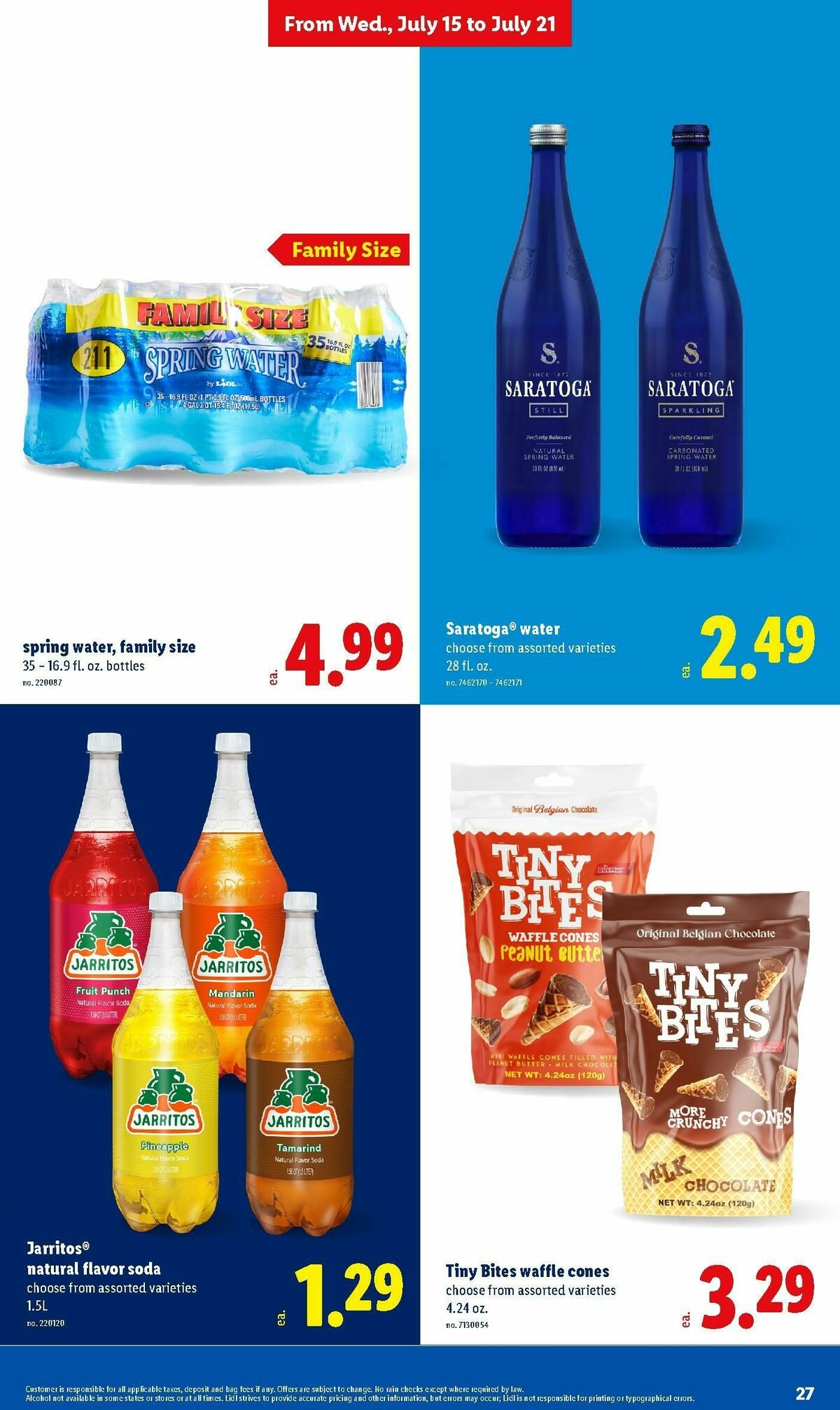 LIDL Weekly Ad from July 15