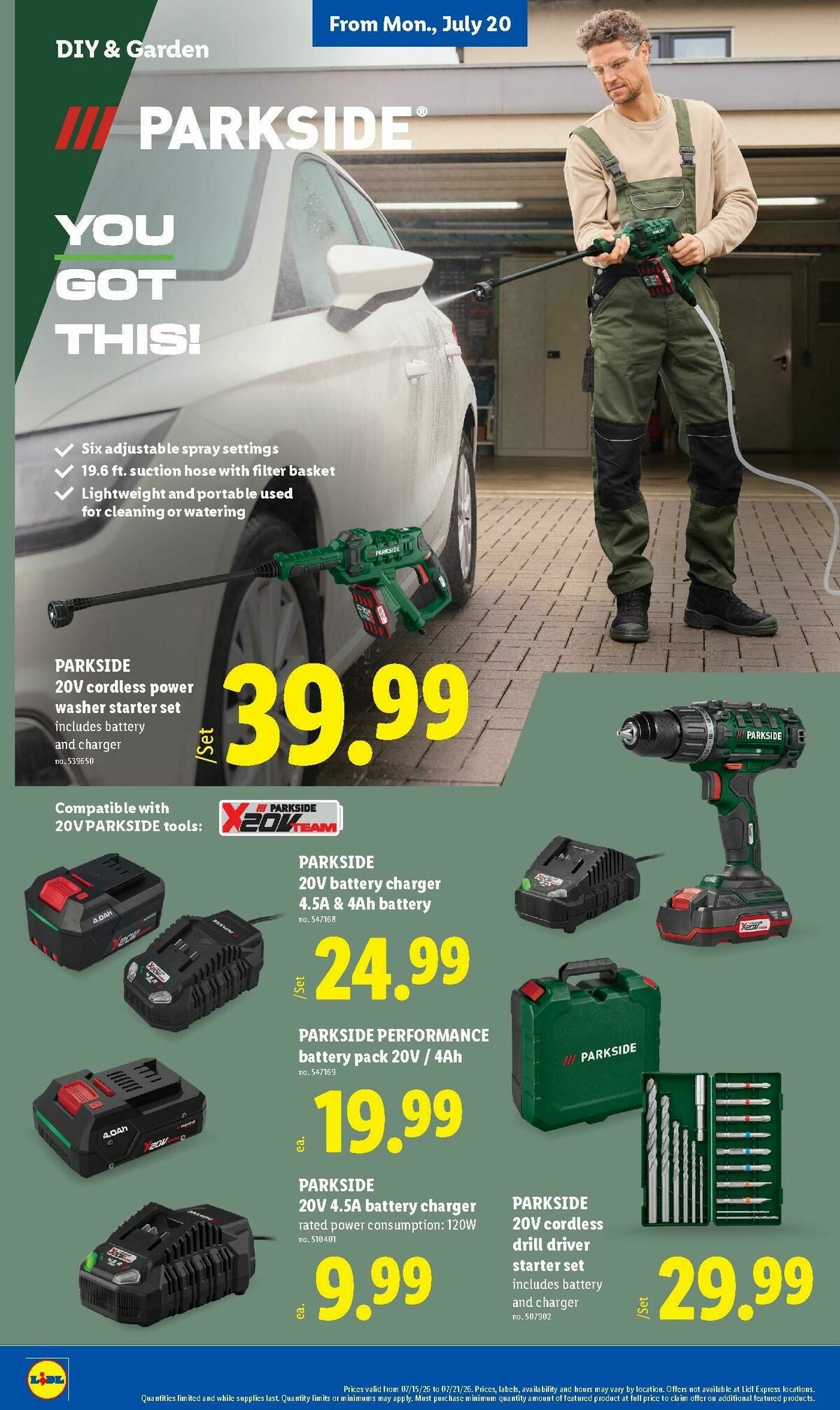 LIDL Weekly Ad from July 15
