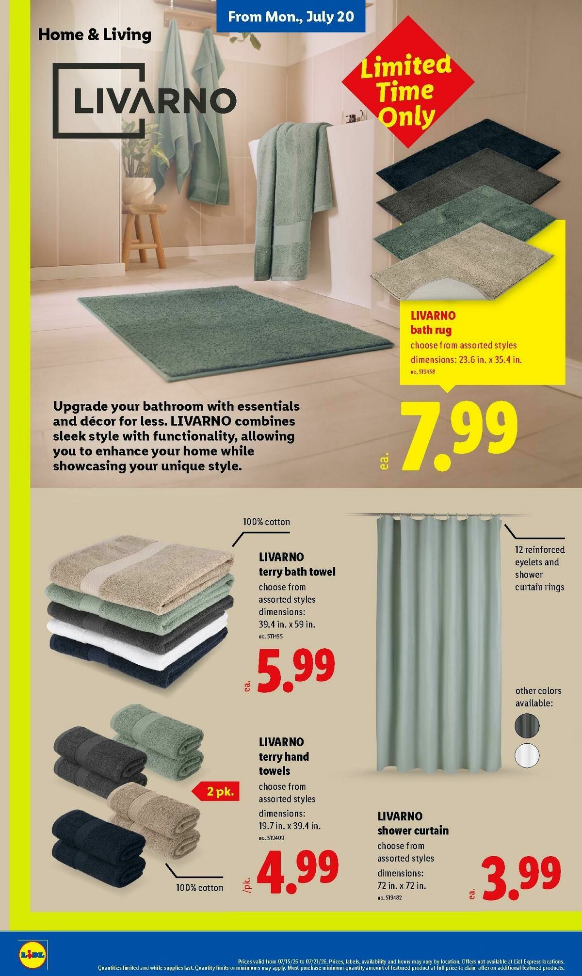 LIDL Weekly Ad from July 15