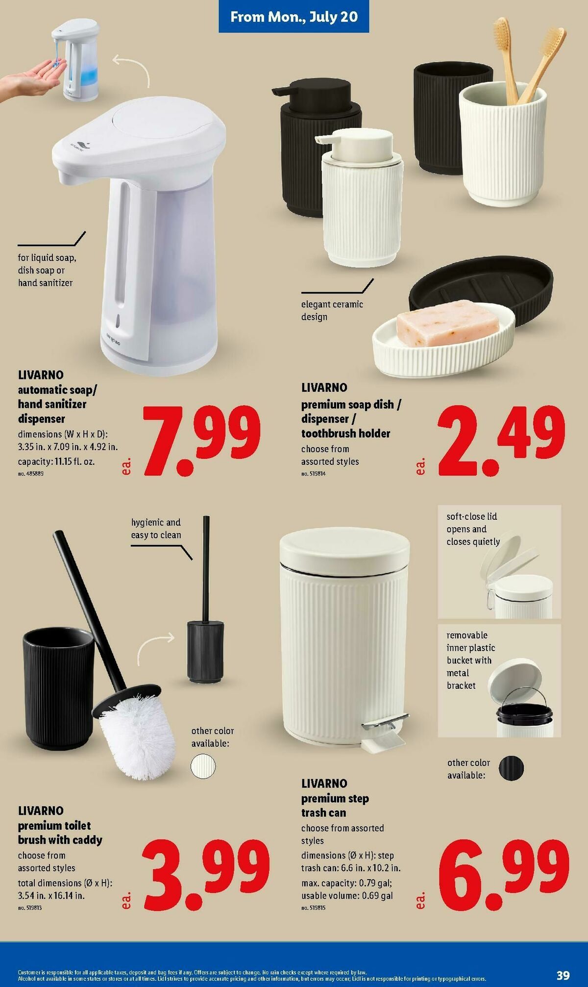 LIDL Weekly Ad from July 15