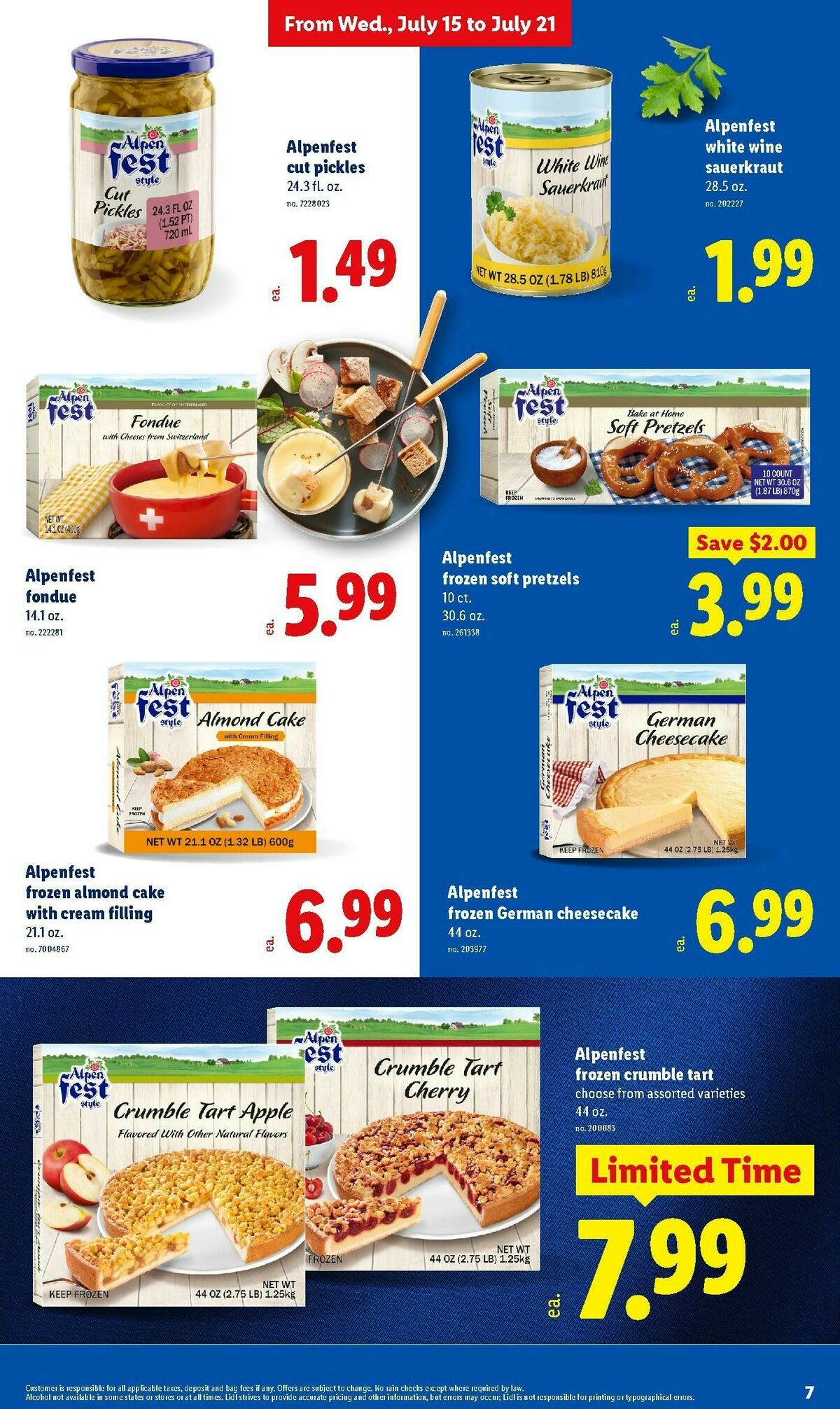 LIDL Weekly Ad from July 15
